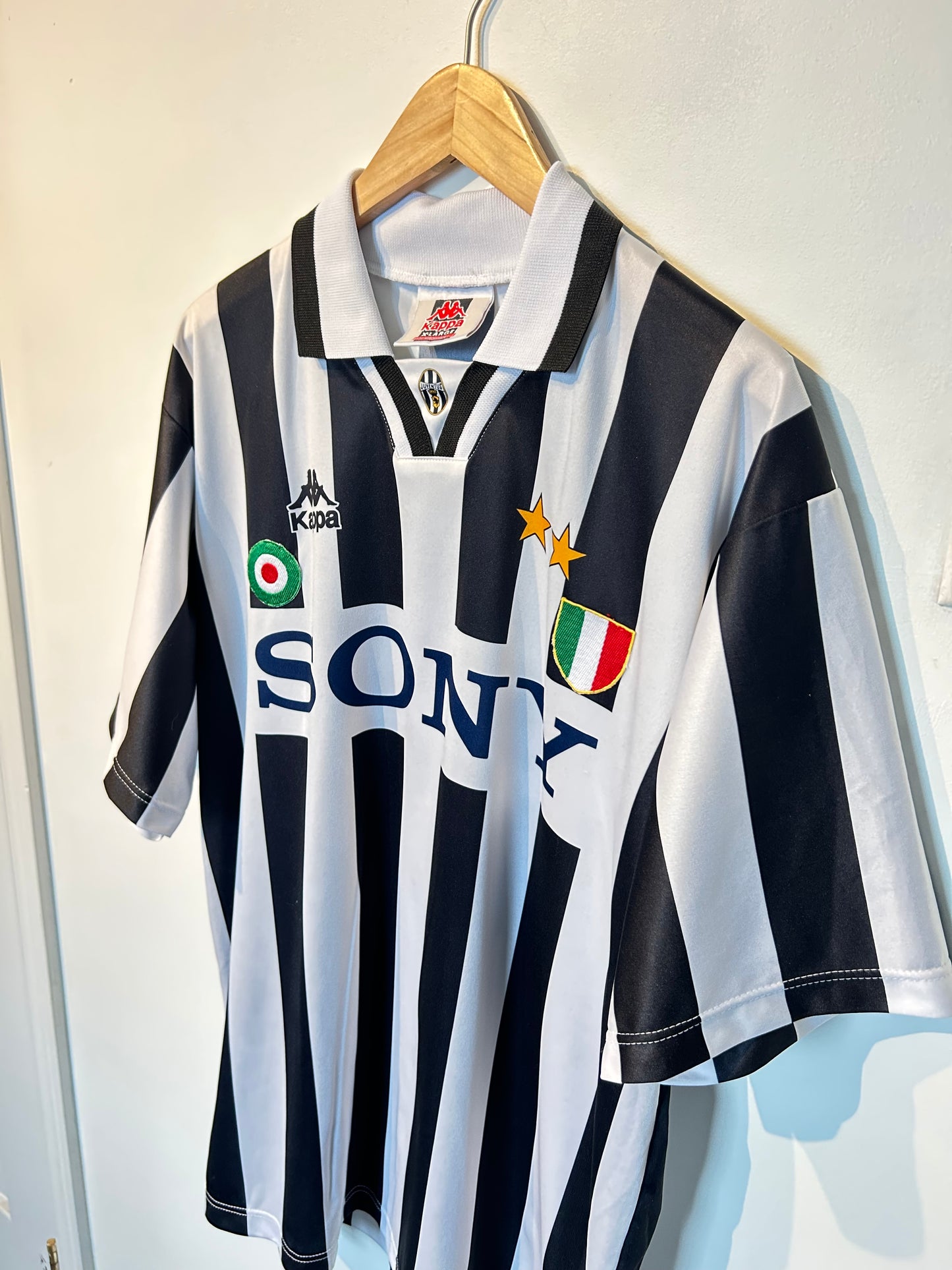 Juventus 1995-97 Home Shirt - Zidane #21 - XL