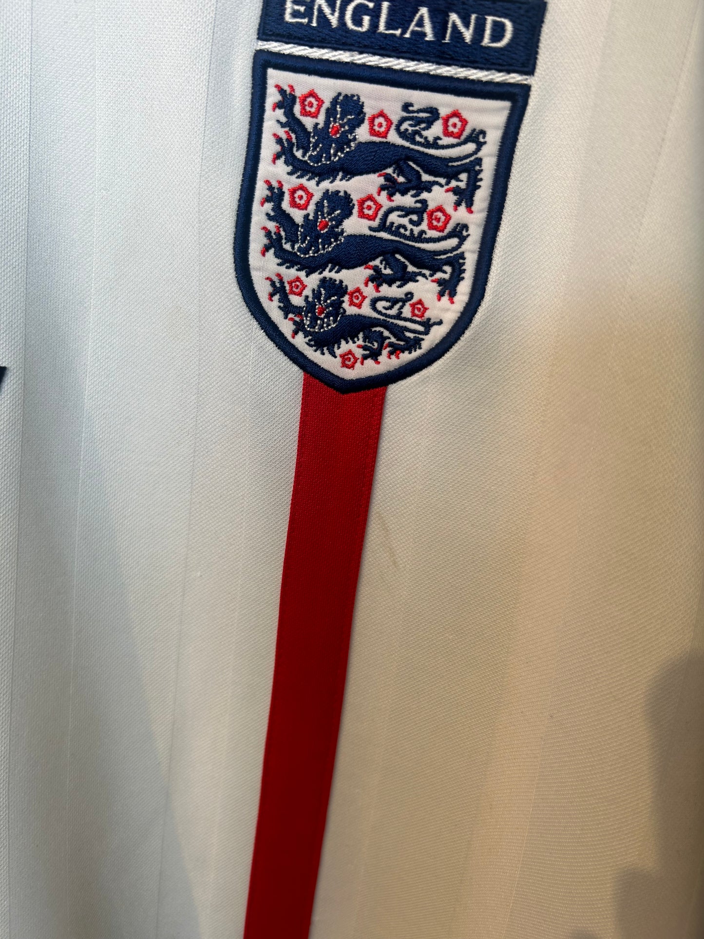 England 2001-03 Home Shirt - Beckham #7 - XL