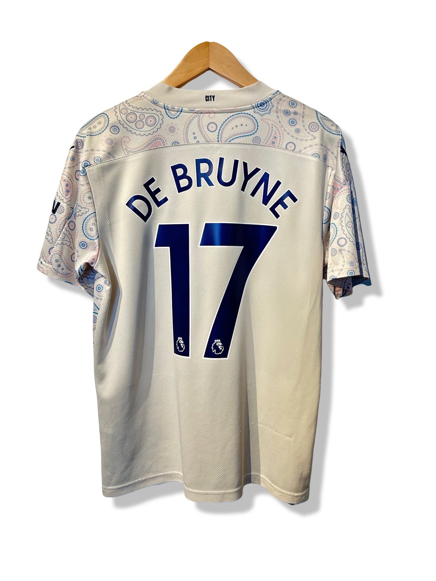 Manchester City 2020-21 Third Shirt - De Bruyne #17 - M