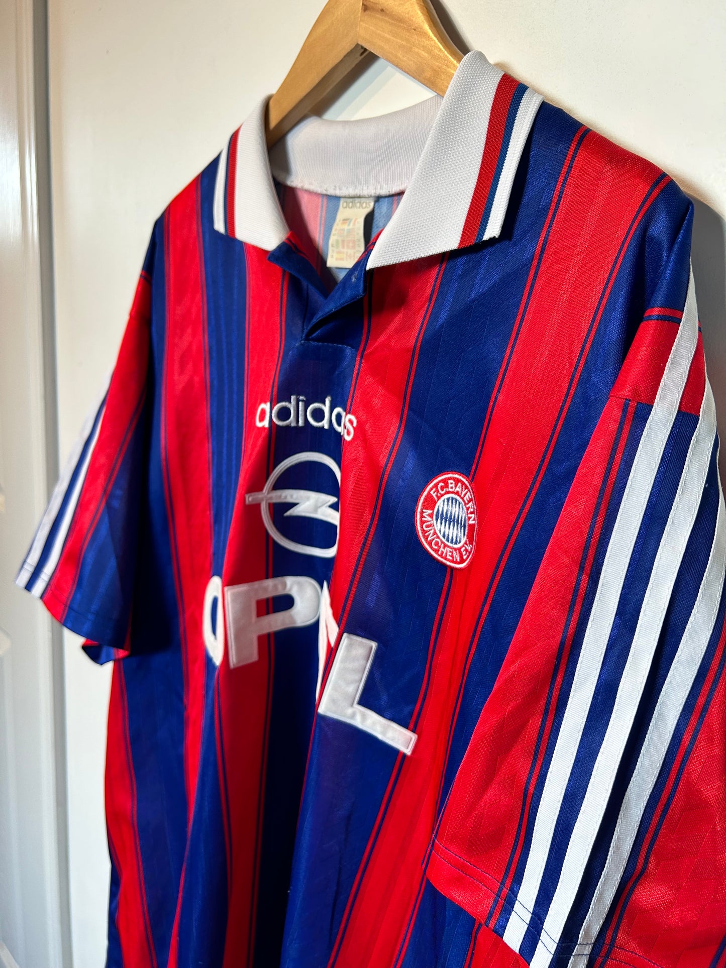 Bayern Munich 1995-97 Home Shirt - Matthaus #10 - XL