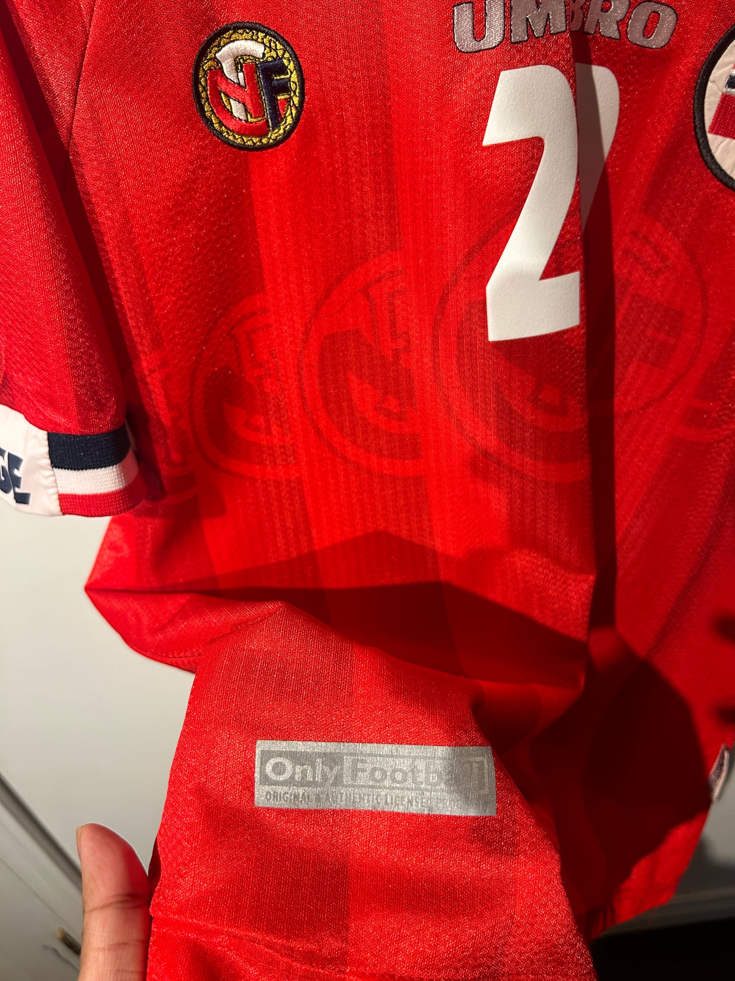 Norway 1998-00 Home Shirt - Solskjaer #20 - L