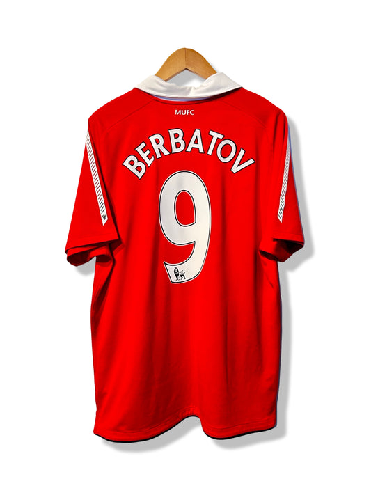 Manchester United 2010-11 Home Shirt - Berbatov #9 - L