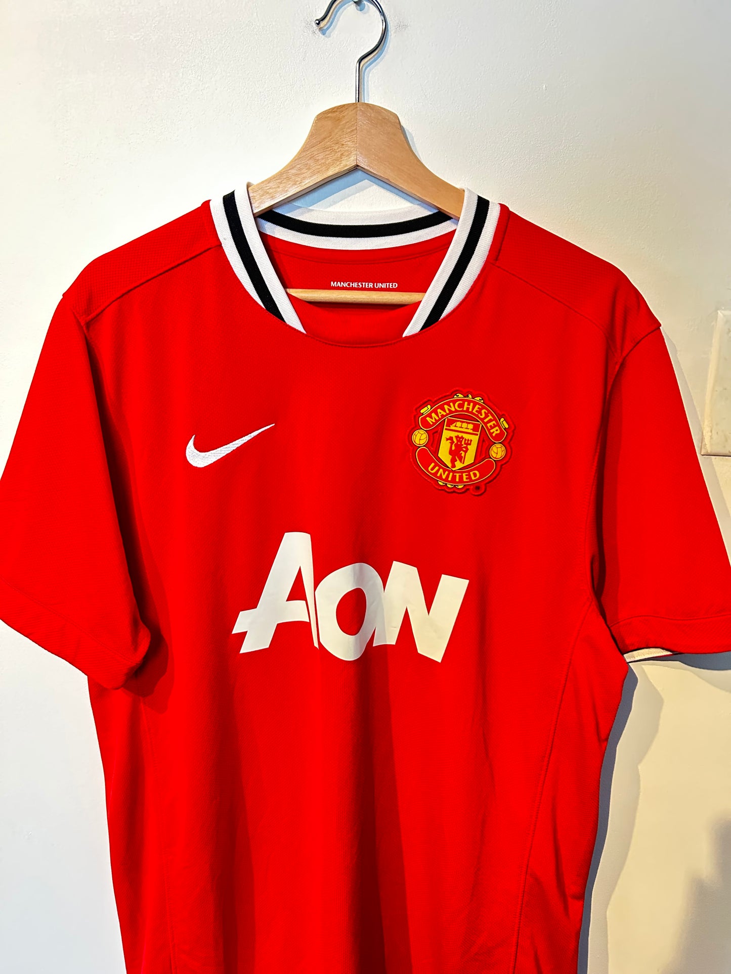 Manchester United 2011-12 Home Shirt - Evra #3 - L