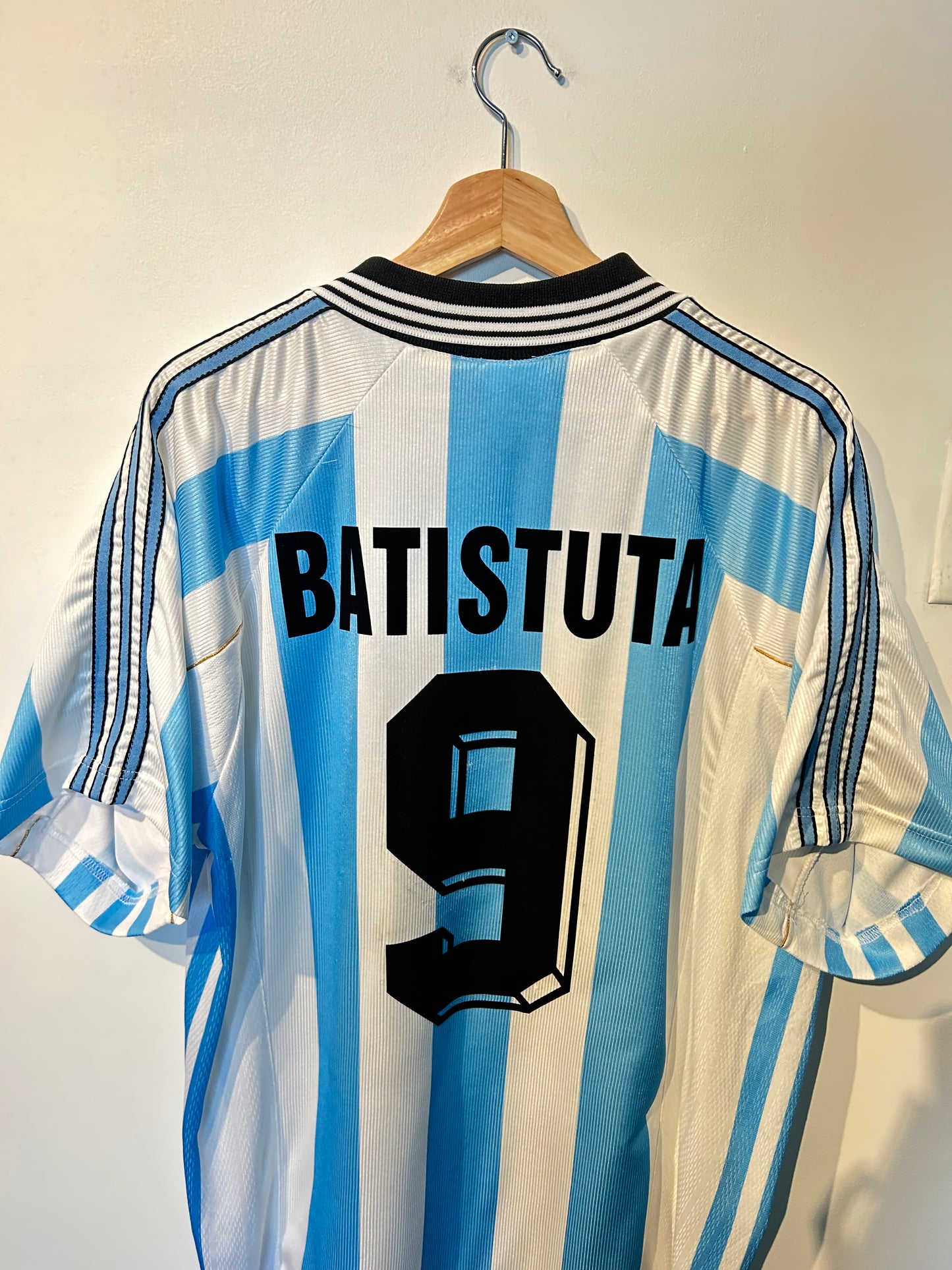 Argentina 1998-99 Home Shirt - Batistuta #9 - XL