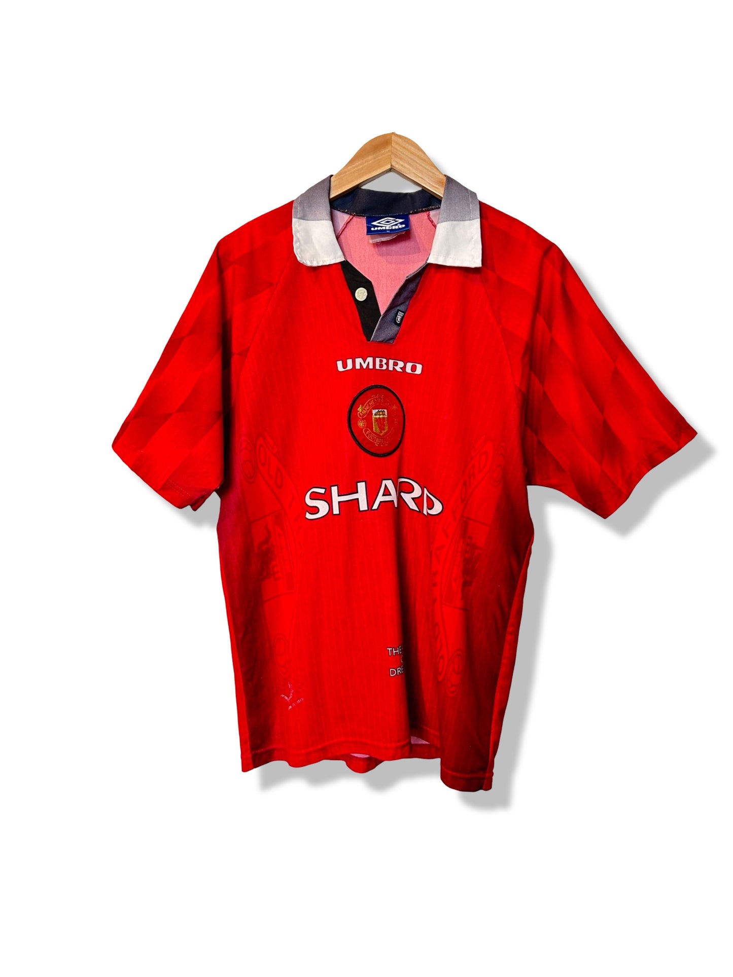 Manchester United 1996-98 Home Shirt - Keane #16 - M