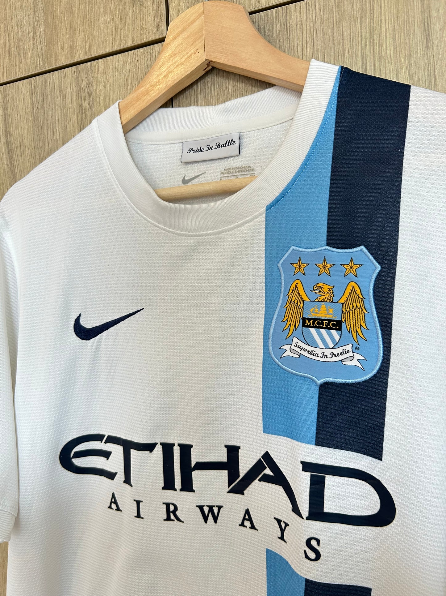 Manchester City 2013-14 Third Shirt - Silva #21 - S