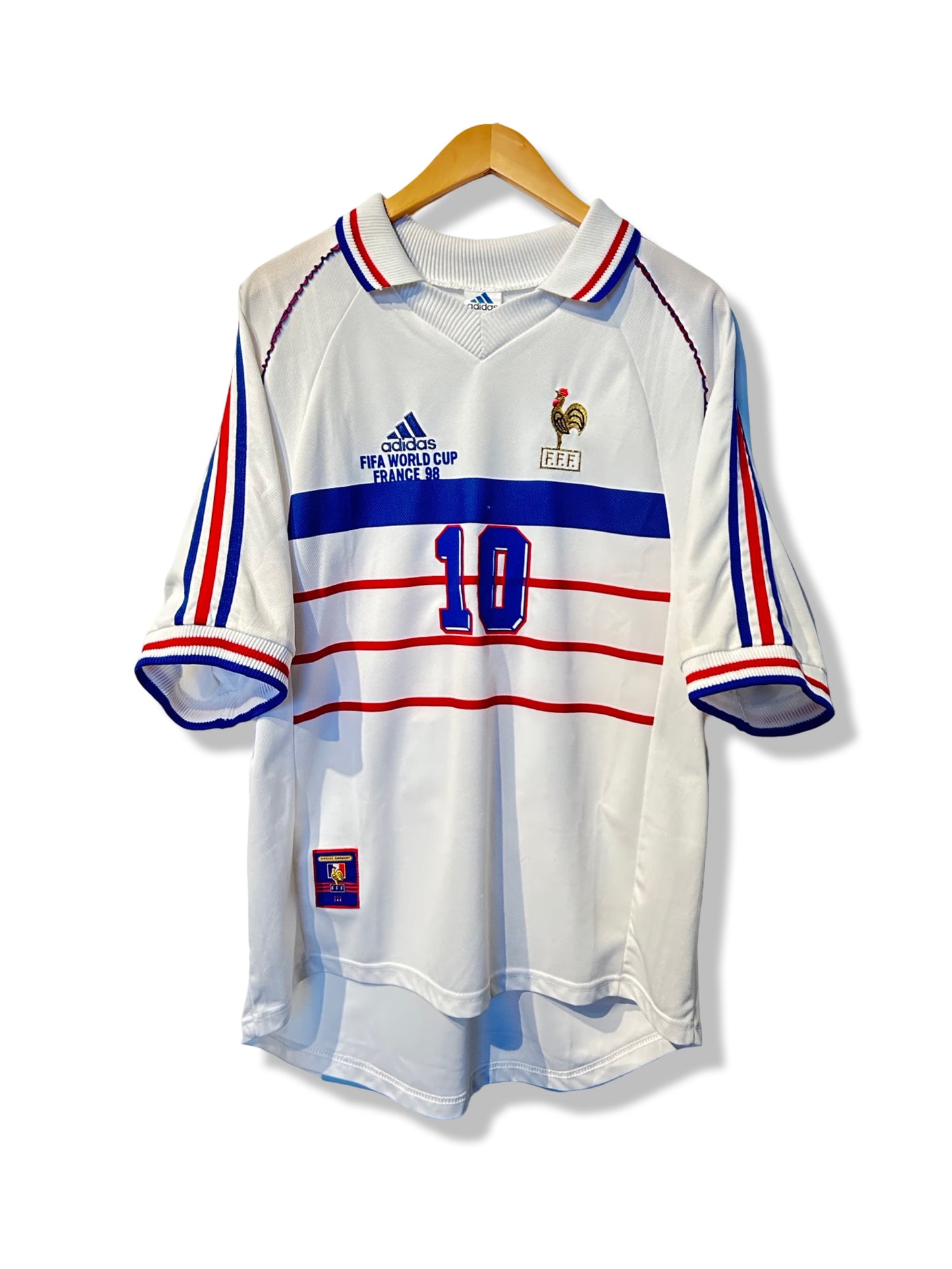France 1998 Away Shirt - Zidane #10 - L