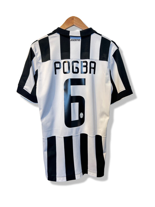 Juventus 2014-15 Home Shirt - Pogba #6 - M