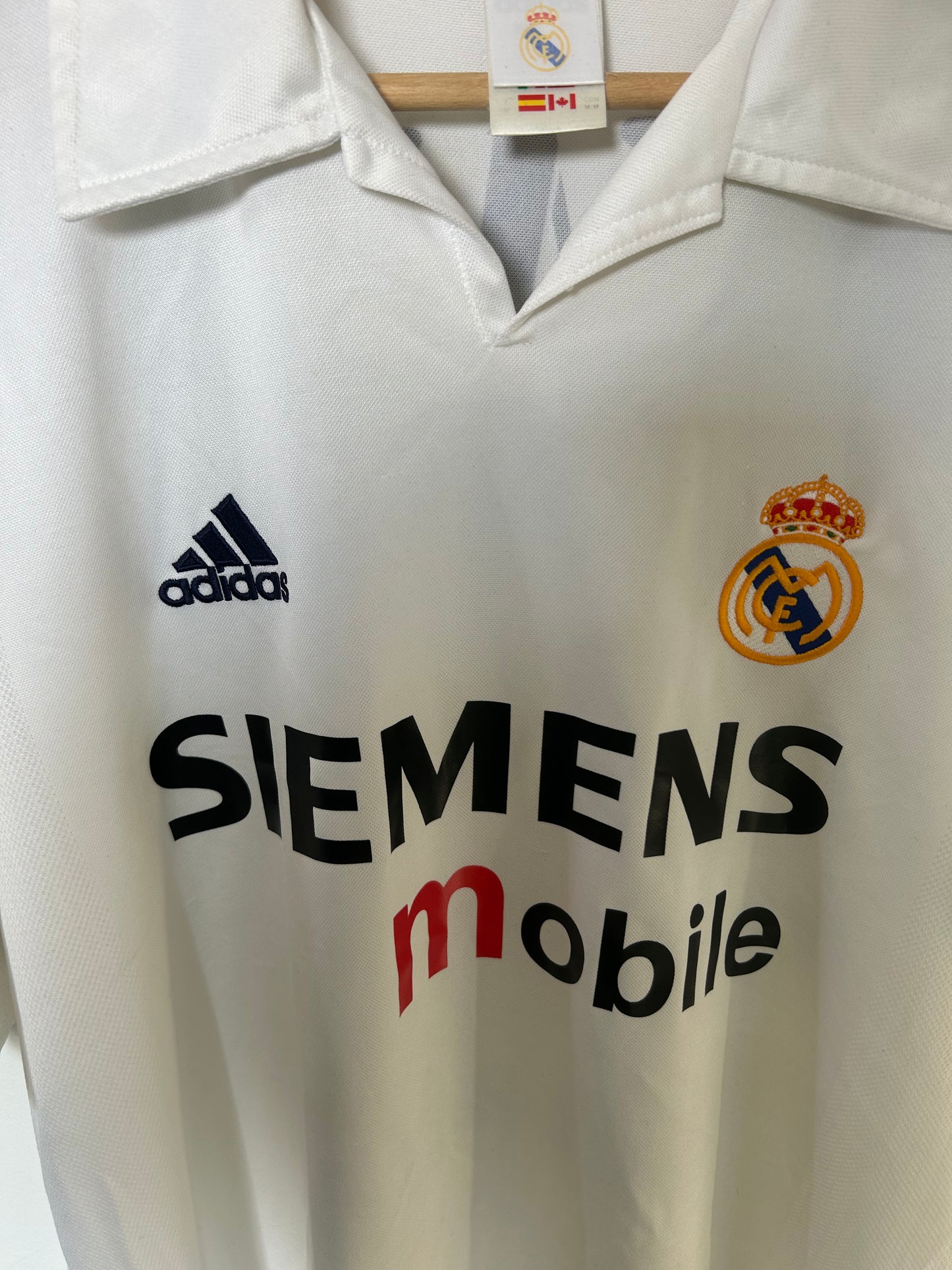 Real Madrid 2002-03 Home Shirt - Ronaldo #11 - M