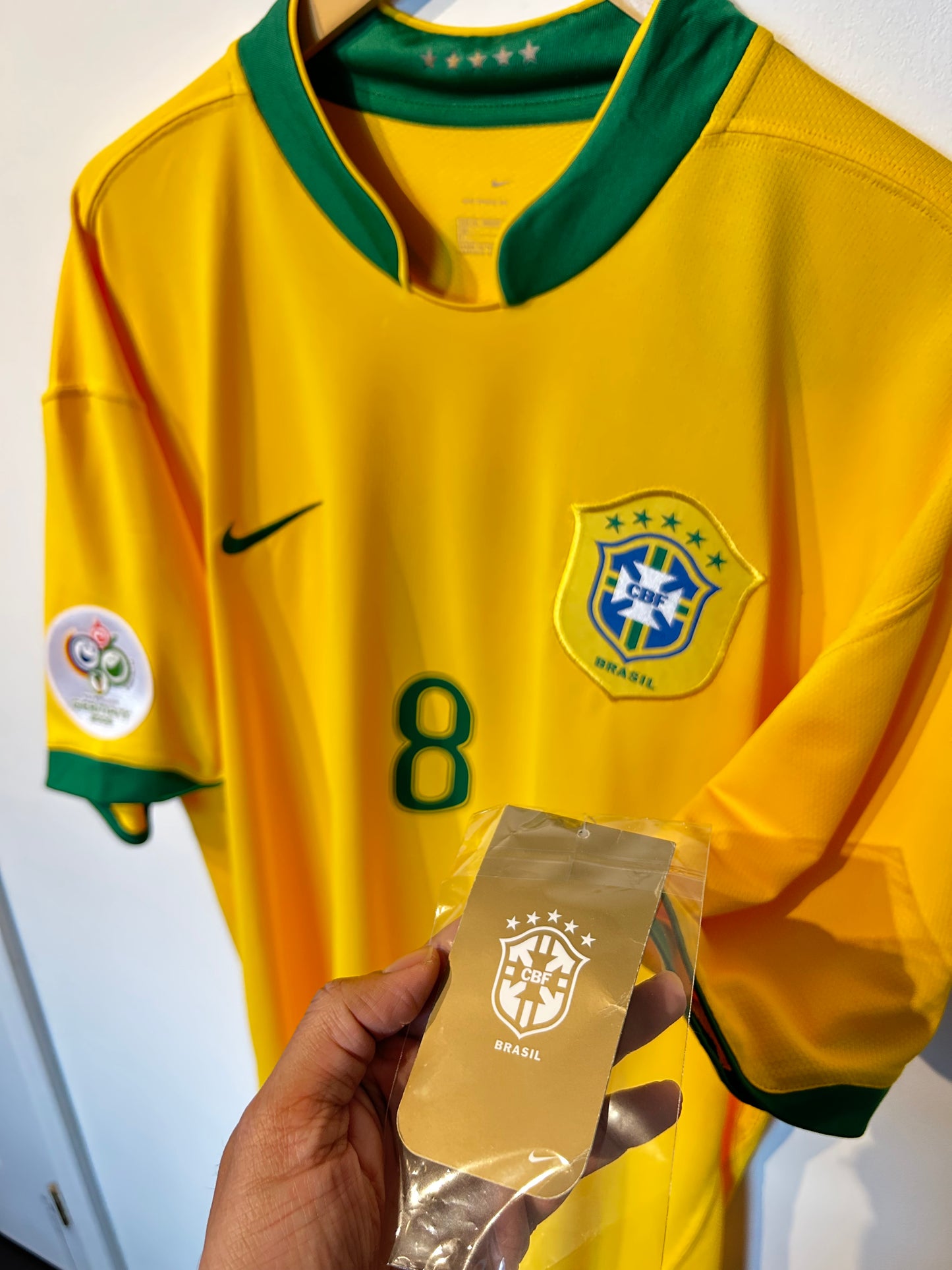 Brazil 2006-08 Home Shirt - Kaka #8 - XXXL