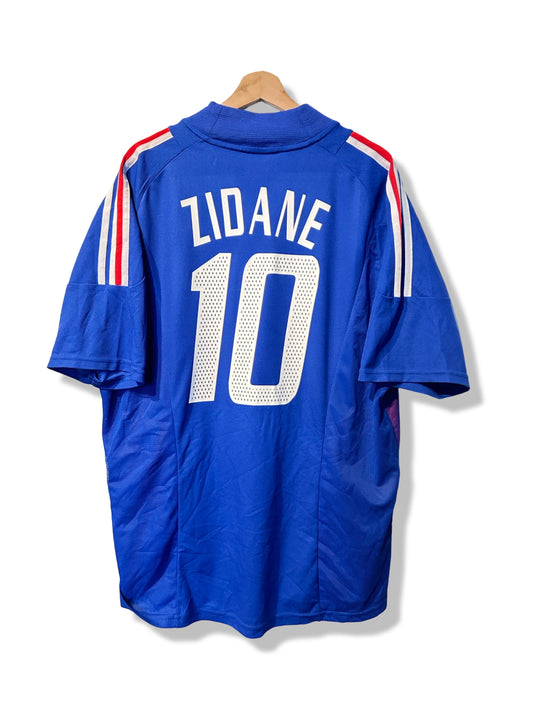 France 2002-04 Home Shirt - Zidane #10 - XL