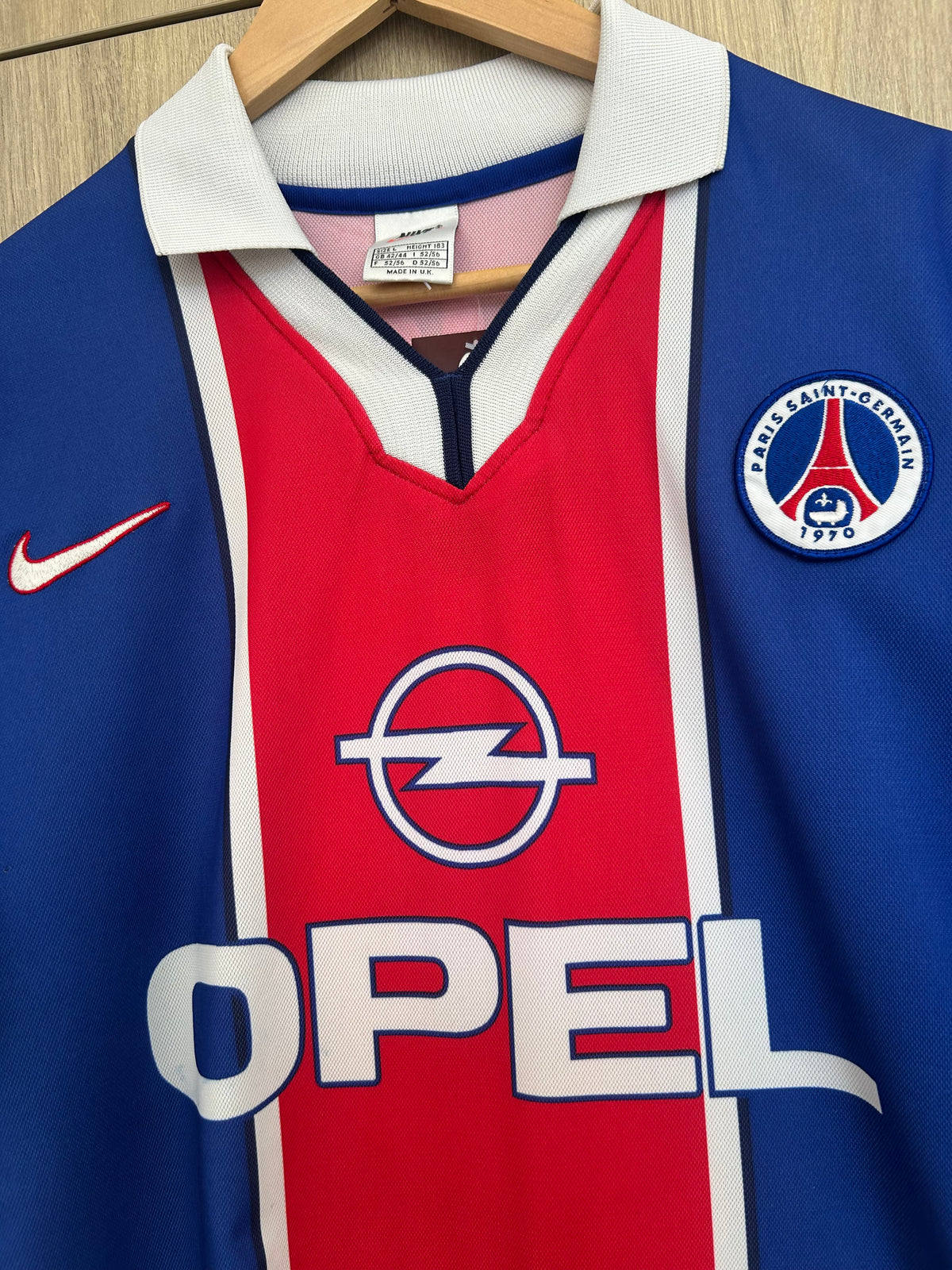 PSG 1997-98 Home Shirt - Simone #9 - L