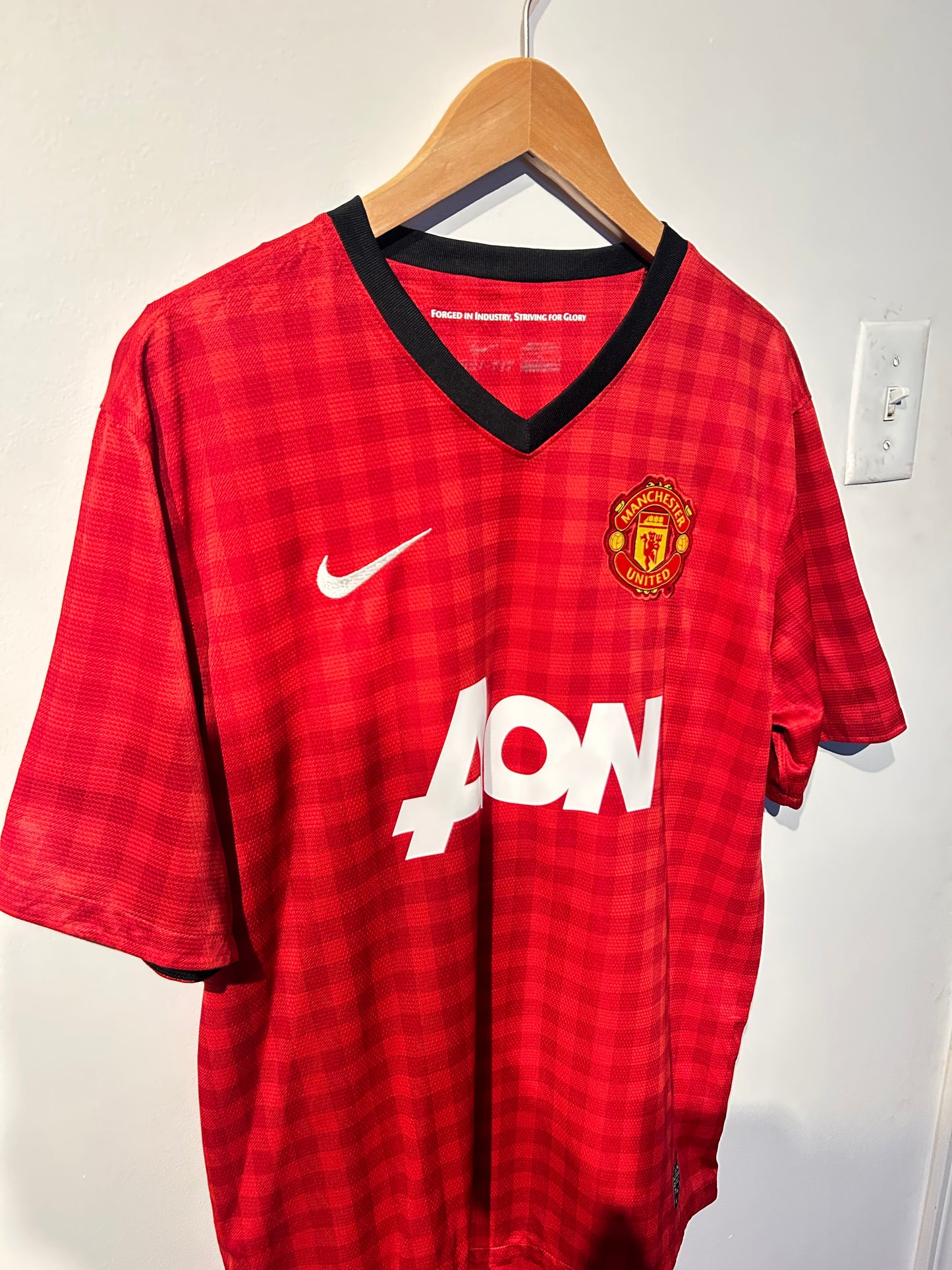Manchester United 2012-13 Home Shirt - V. Persie #20 - L