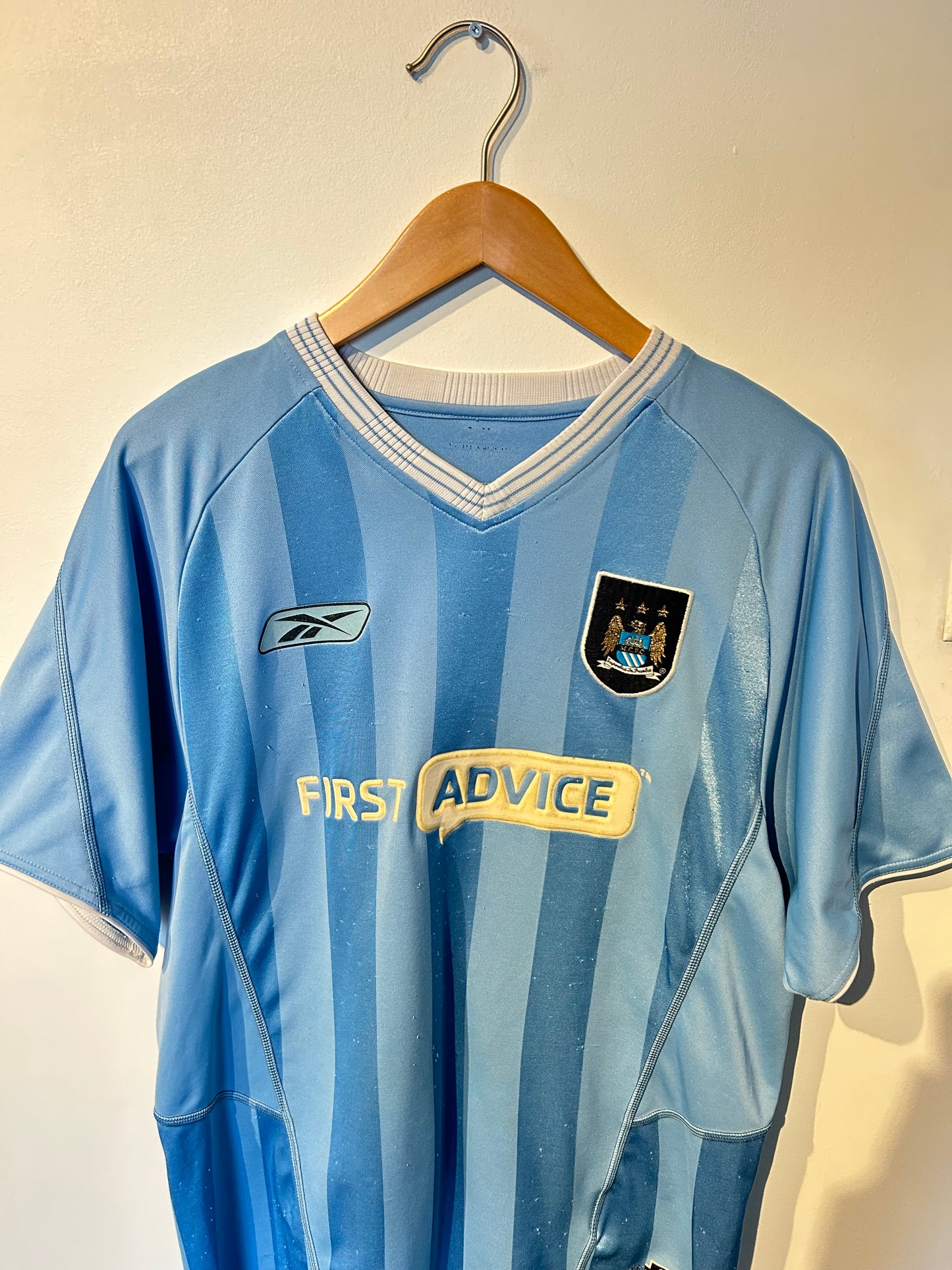 Manchester City 2003-04 Home Shirt - Anelka #39 - S