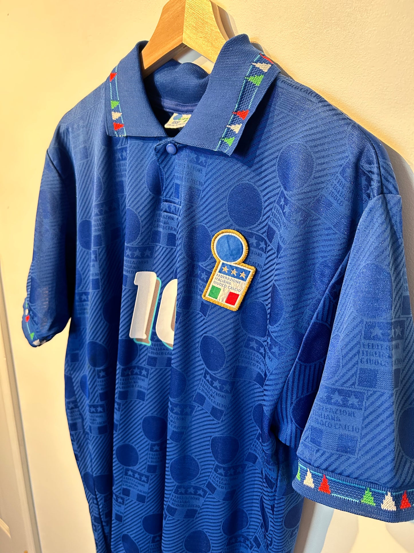 Italy 1994 Home Shirt - R. Baggio #10 - L