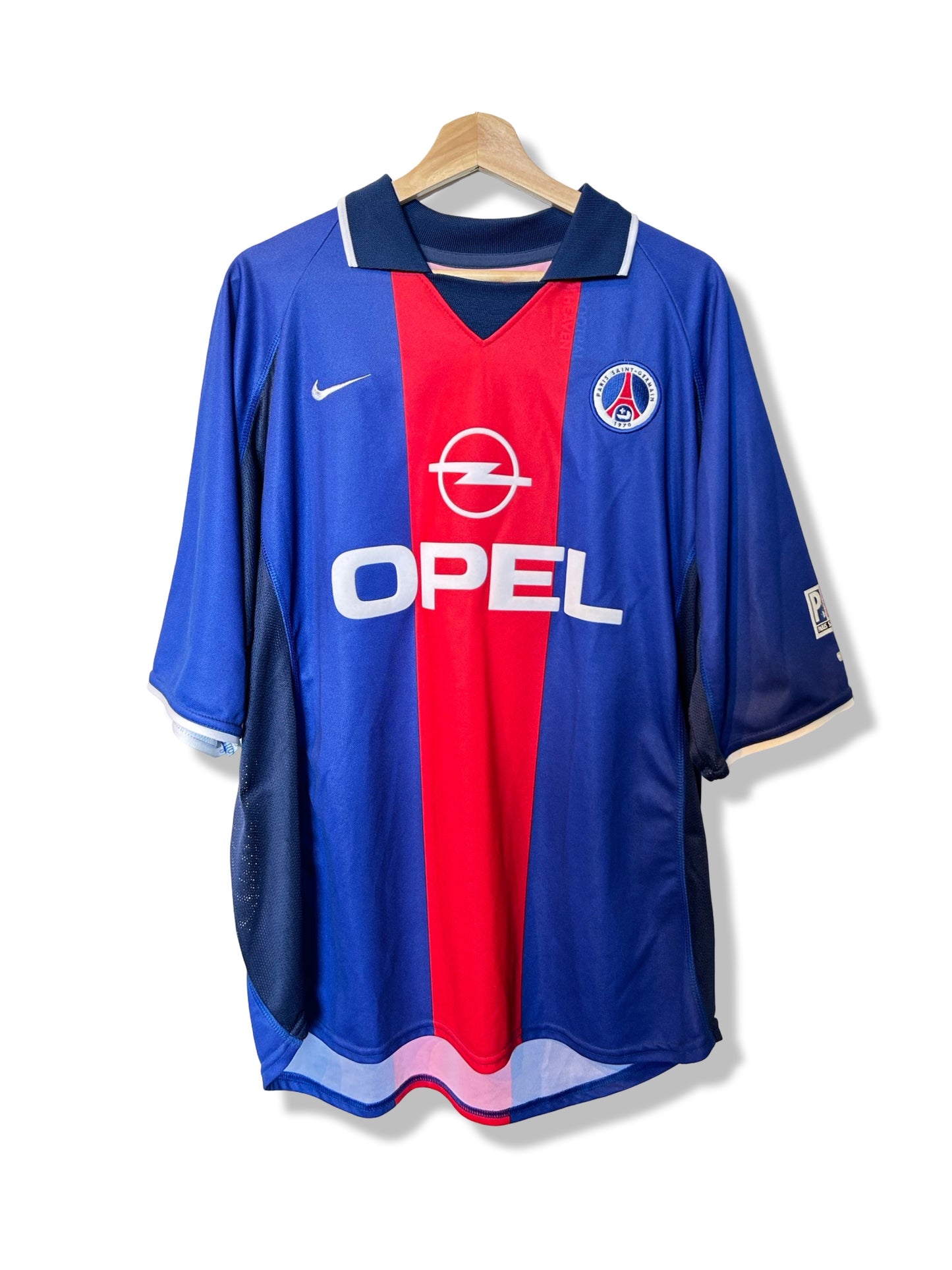PSG 2000-01 Home Shirt - Jay-Jay Okocha #10 - XL