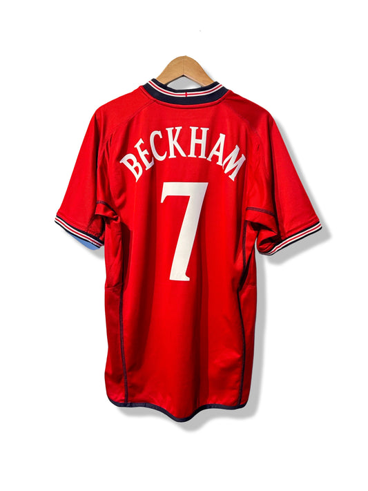 England 2002-04 Away Shirt - Beckham #7 - L