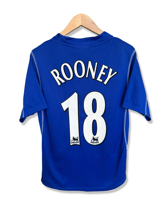 Everton 2002-03 Home Shirt - Rooney #18 - S