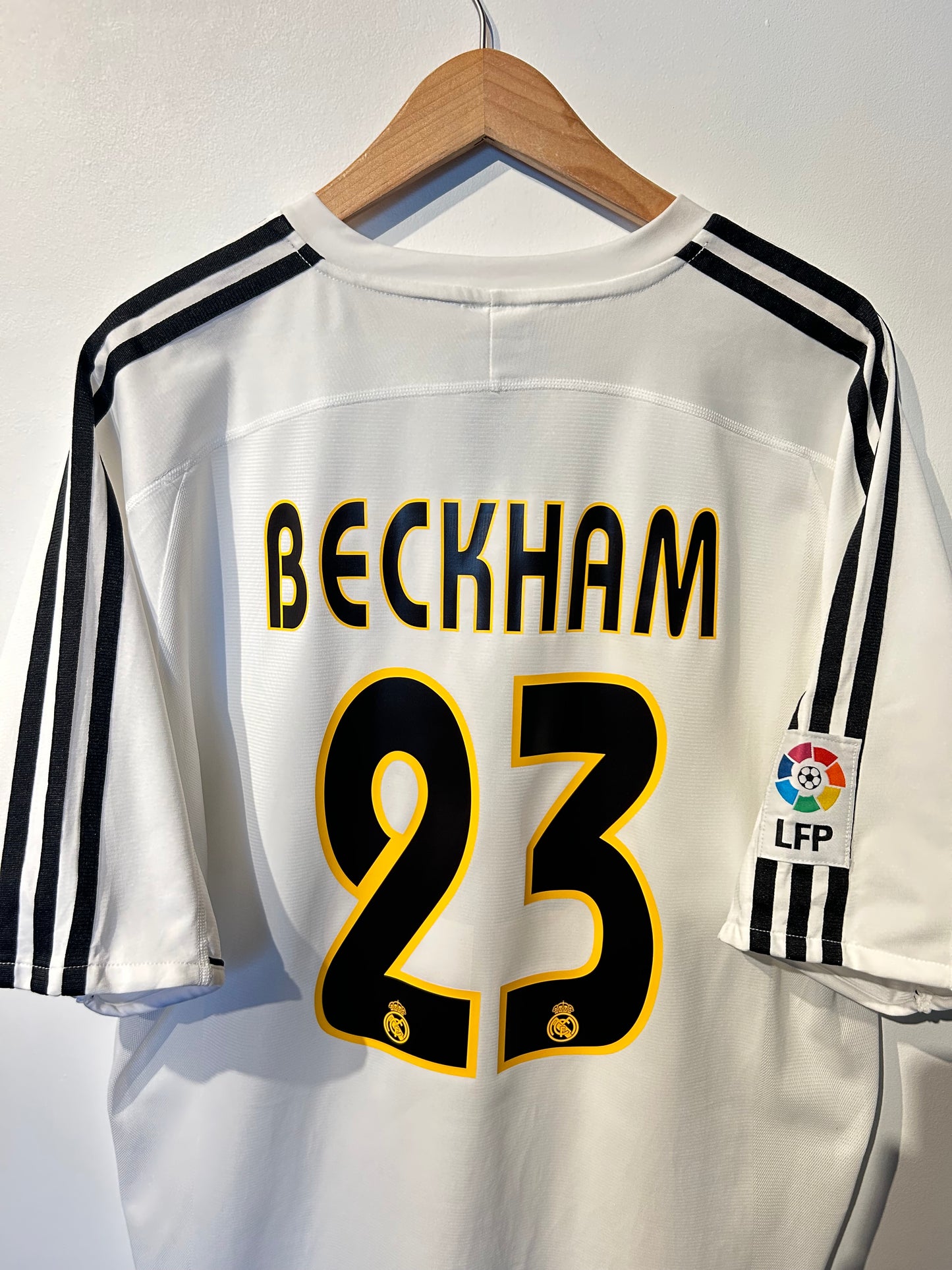 Real Madrid 2003-04 Home Shirt - Beckham #23 - XL