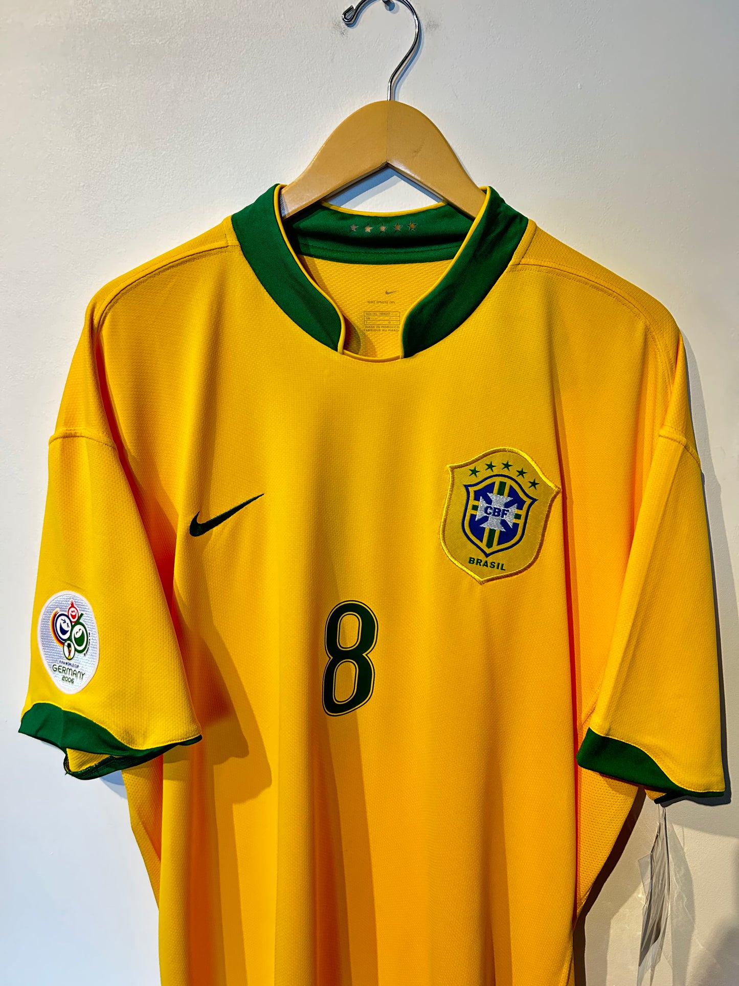 Brazil 2006-08 Home Shirt - Kaka #8 - XXXL