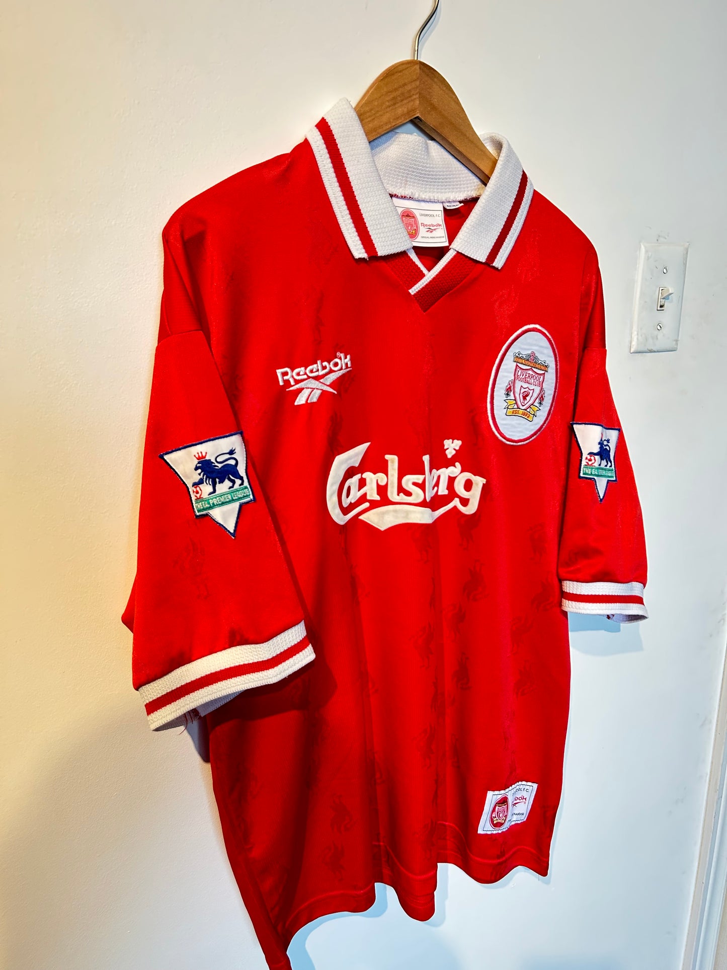 Liverpool 1996-98 Home Shirt - Fowler #9 - L