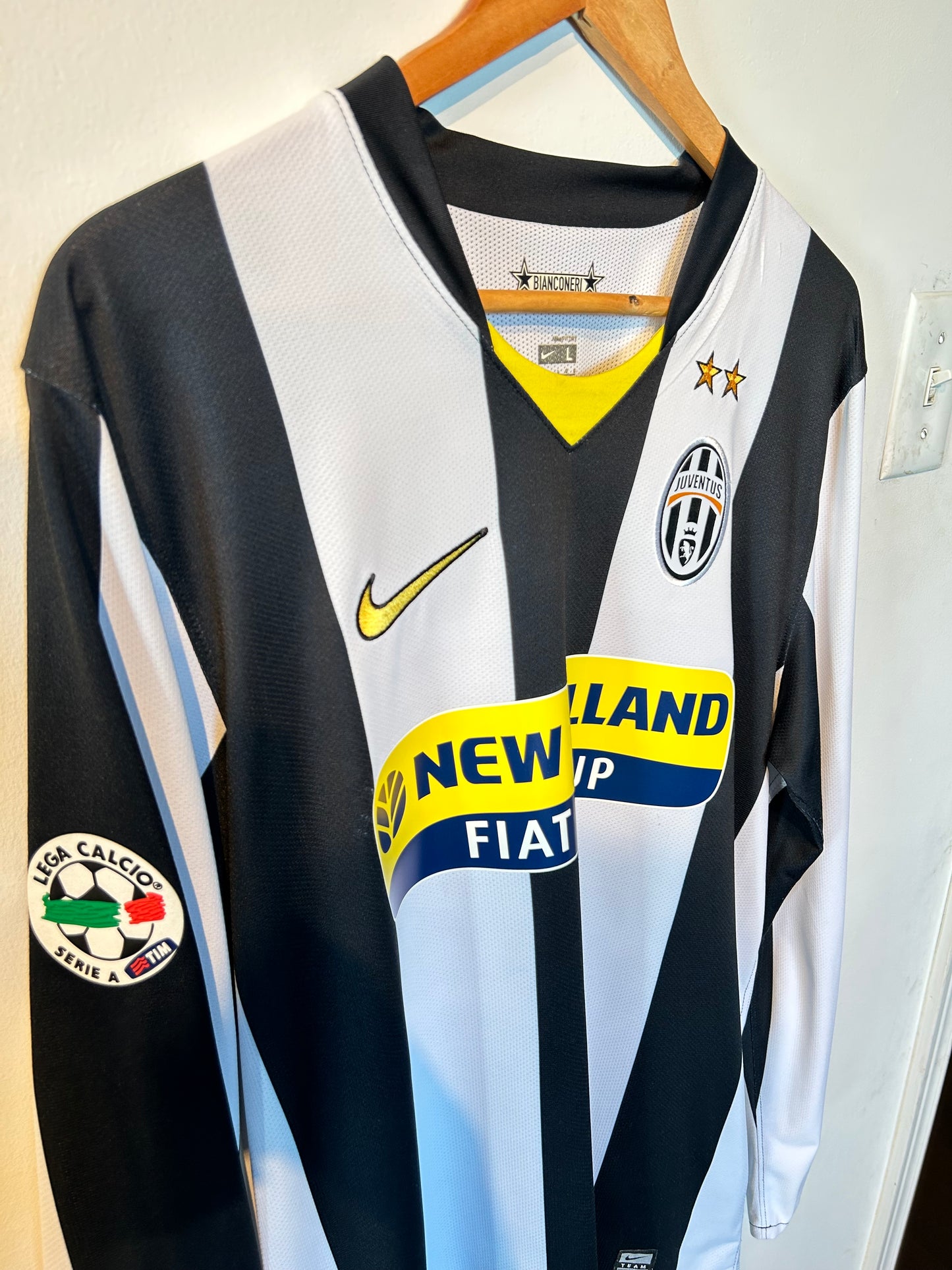 Juventus 2008-09 Home Shirt L/S - Del Piero #10 - L