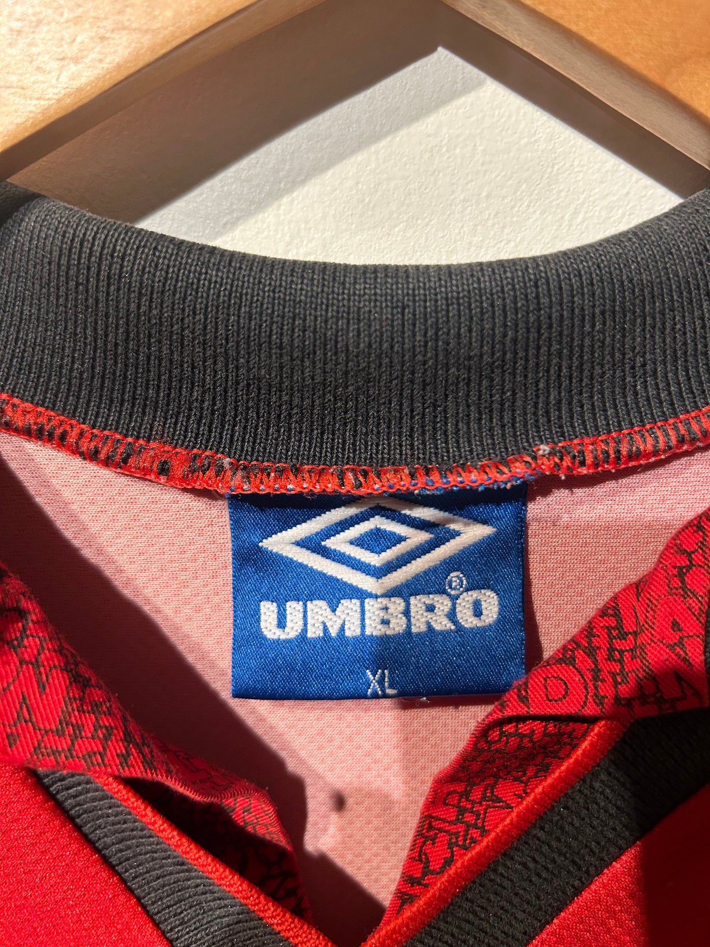 Manchester United 1994-96 Home Shirt - Beckham #24 - XL