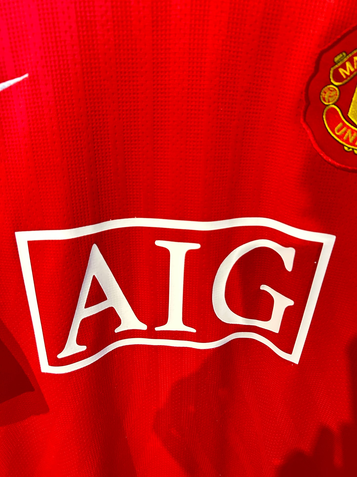 Manchester United 2007-09 Home Shirt - Ronaldo #7 - XL