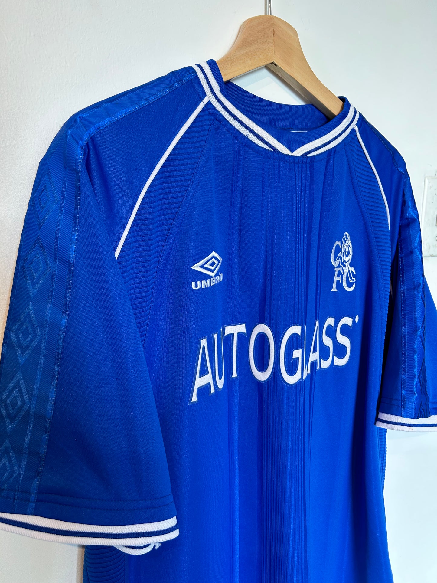 Chelsea 1999-01 Home Shirt - Zola #25 - XL