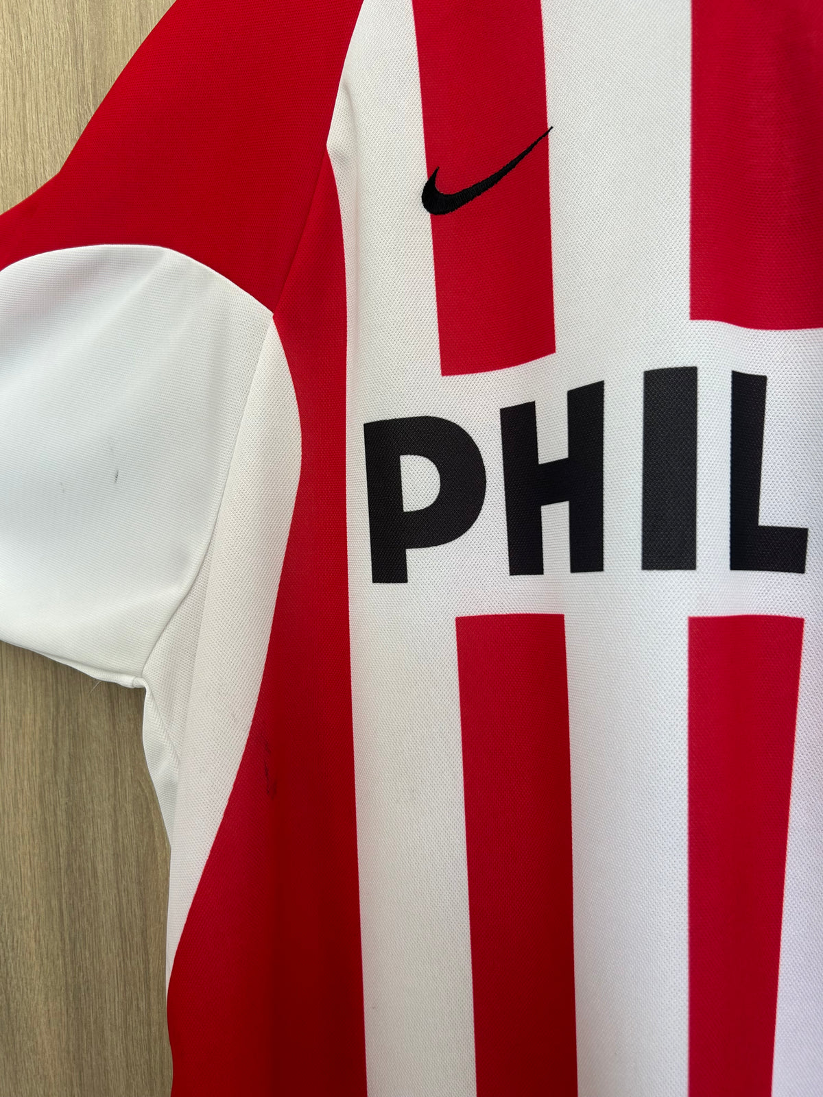 PSV Eindhoven 2000-02 Home Shirt - V. Nistelrooy #8 - L