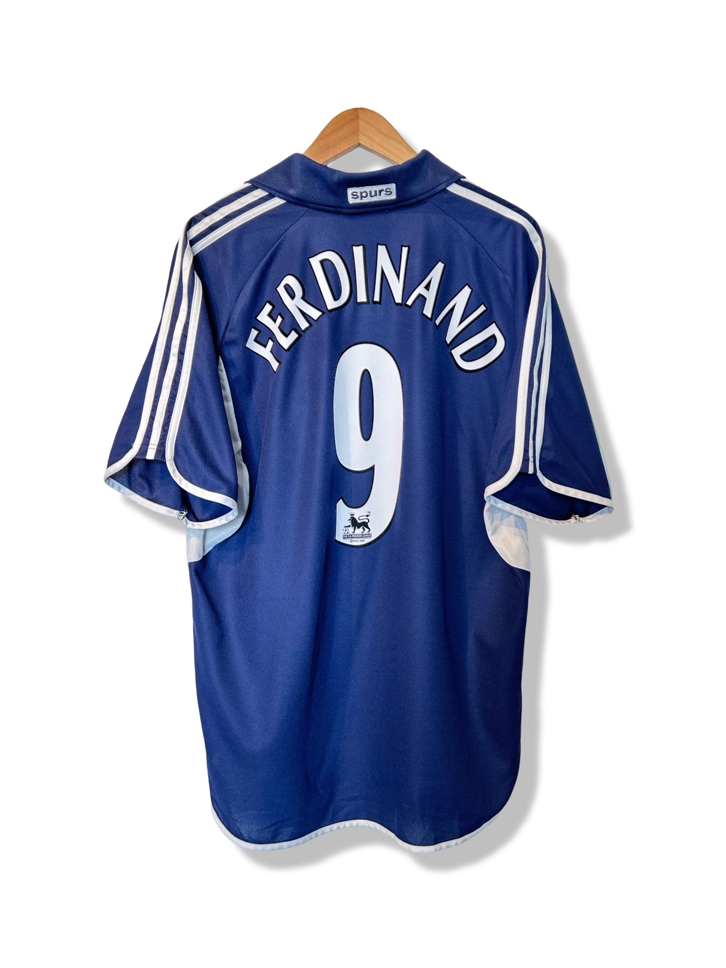 Tottenham 2000-01 Away Shirt - Ferdinand #9 - L