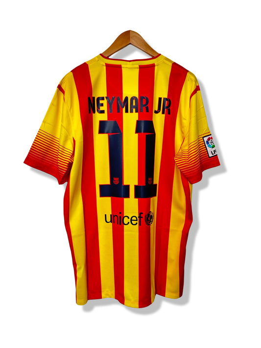 Barcelona 2013-14 Away Shirt - Neymar Jr. #11 - L