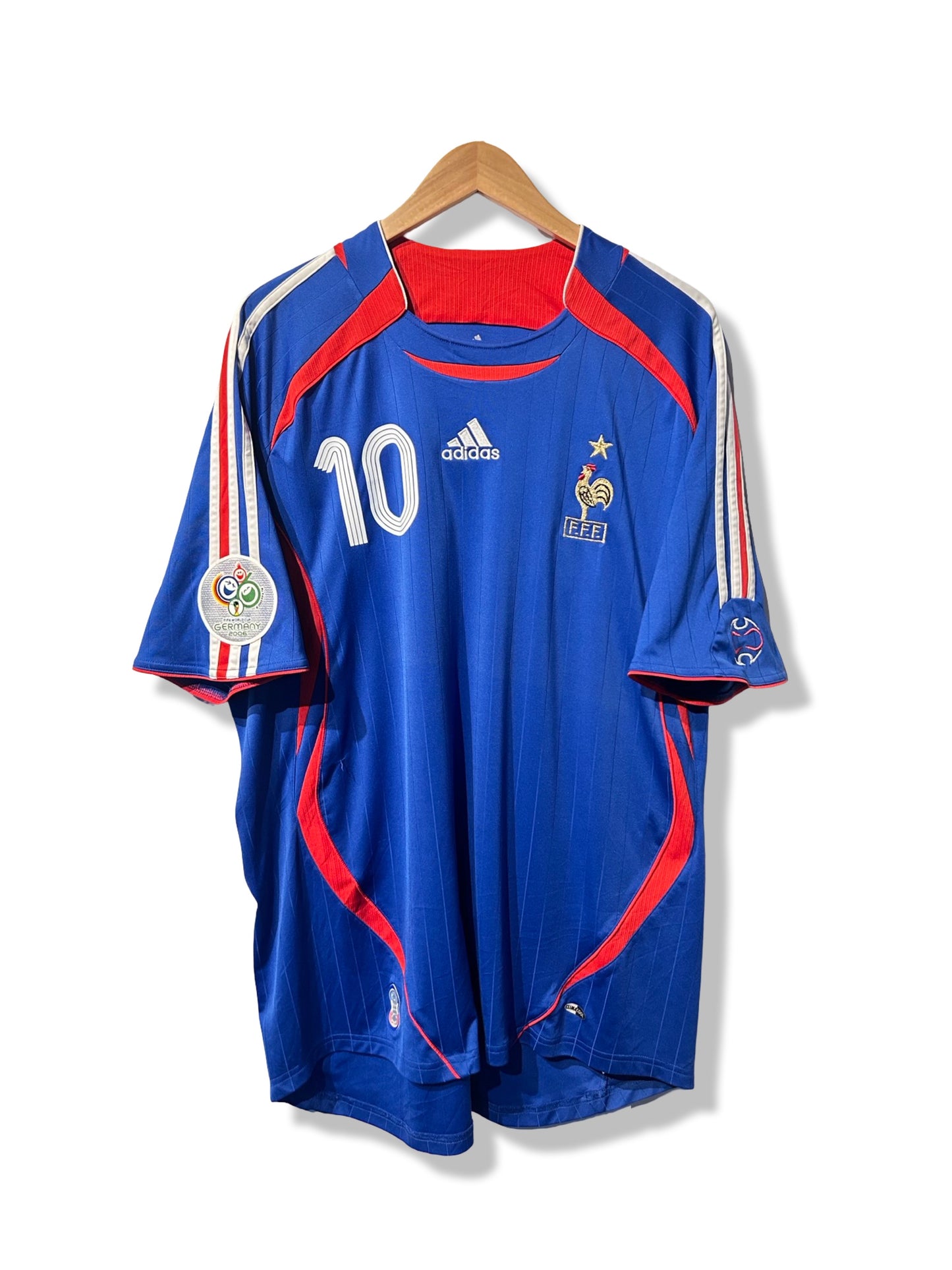 France 2006-07 Home Shirt - Zidane #10 - XL