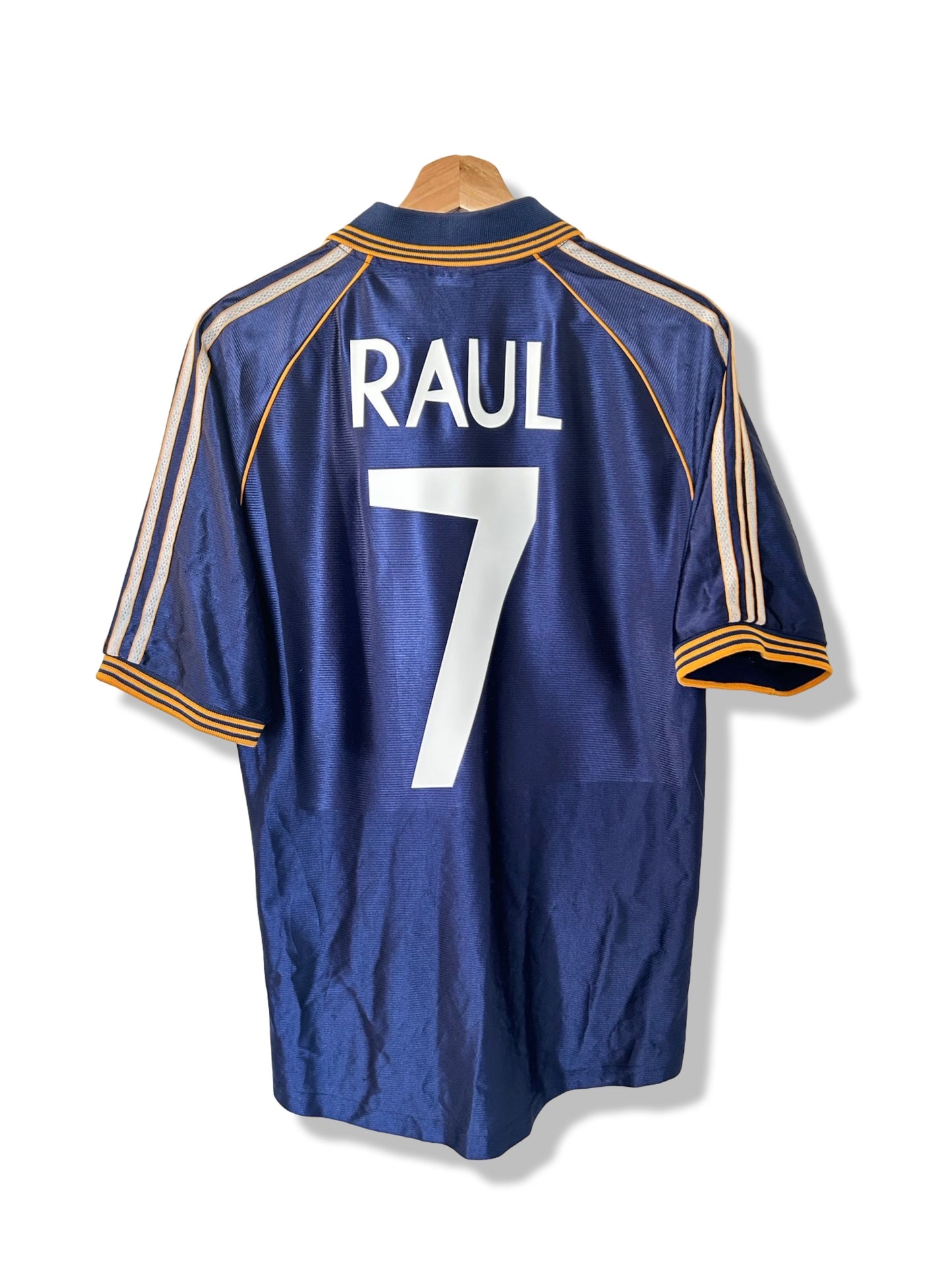 Real Madrid 1998-99 Third Shirt - Raul #7 - S