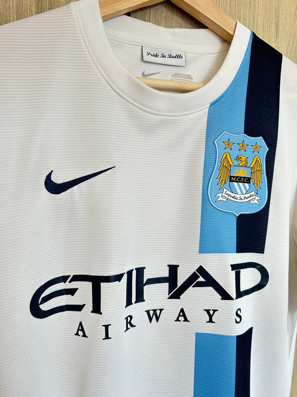 Manchester City 2013-14 Third Shirt - Silva #21 - S