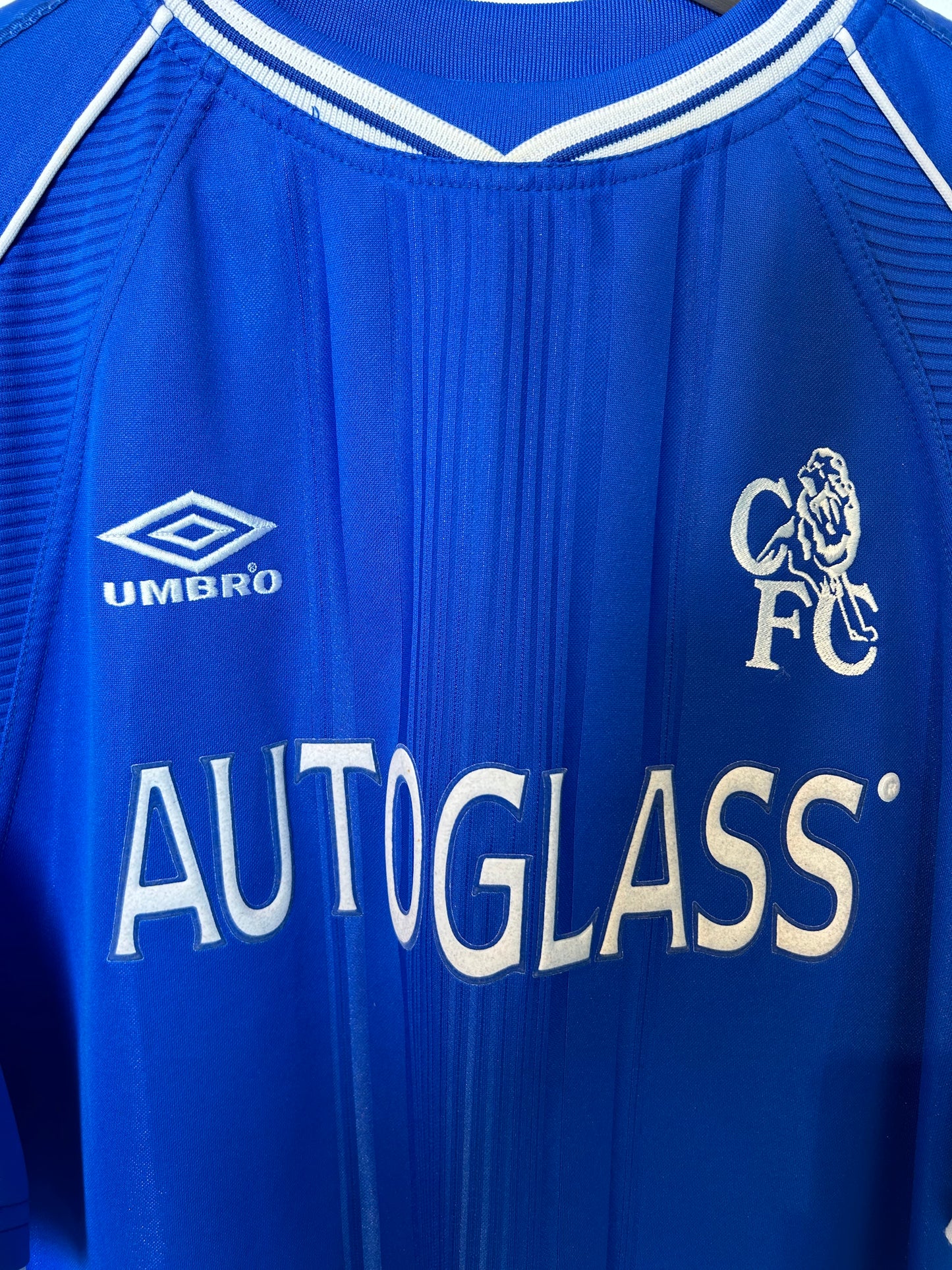 Chelsea 1999-01 Home Shirt - Zola #25 - XL