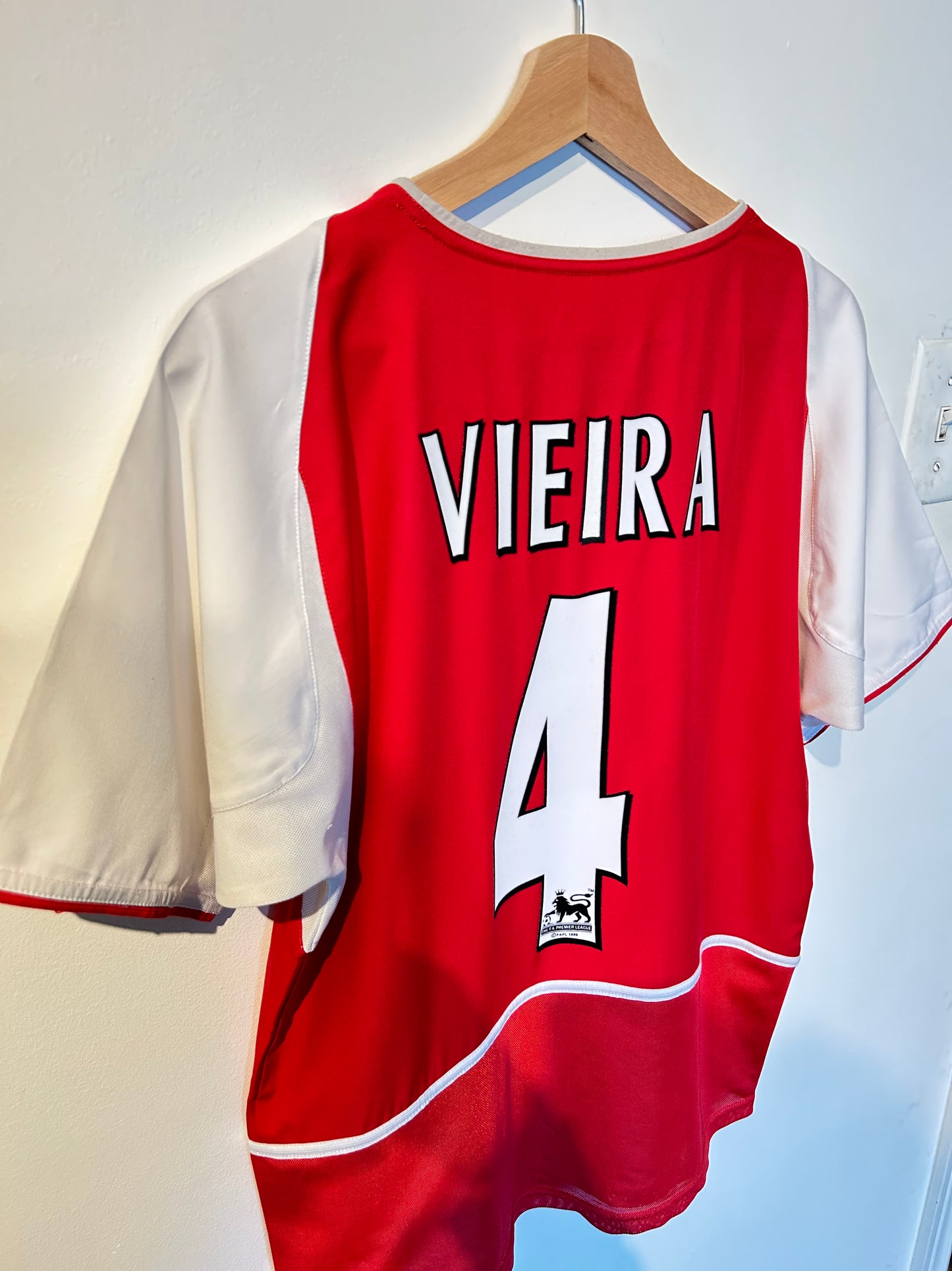 Arsenal 2002-04 Home Shirt - Vieira #4 - S
