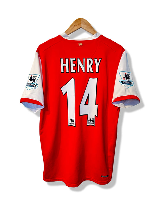 Arsenal 2006-08 Home Shirt - Henry #14 - M