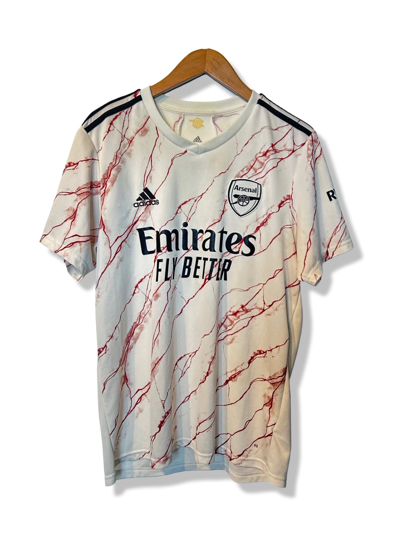 Arsenal 2020-21 Away Shirt - Aubameyang #14 - L