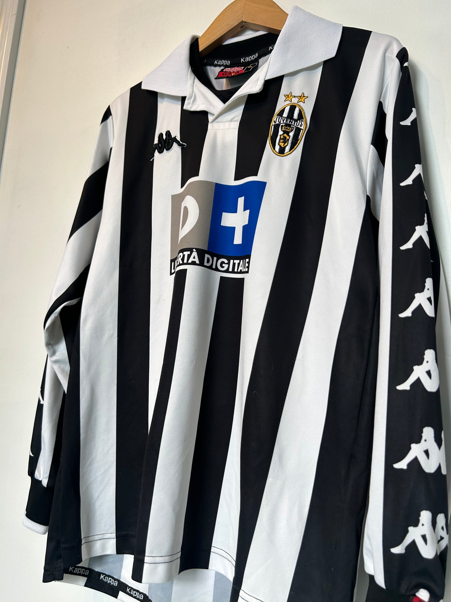 Juventus 1999-00 Home Shirt L/S - Zidane #21 - S