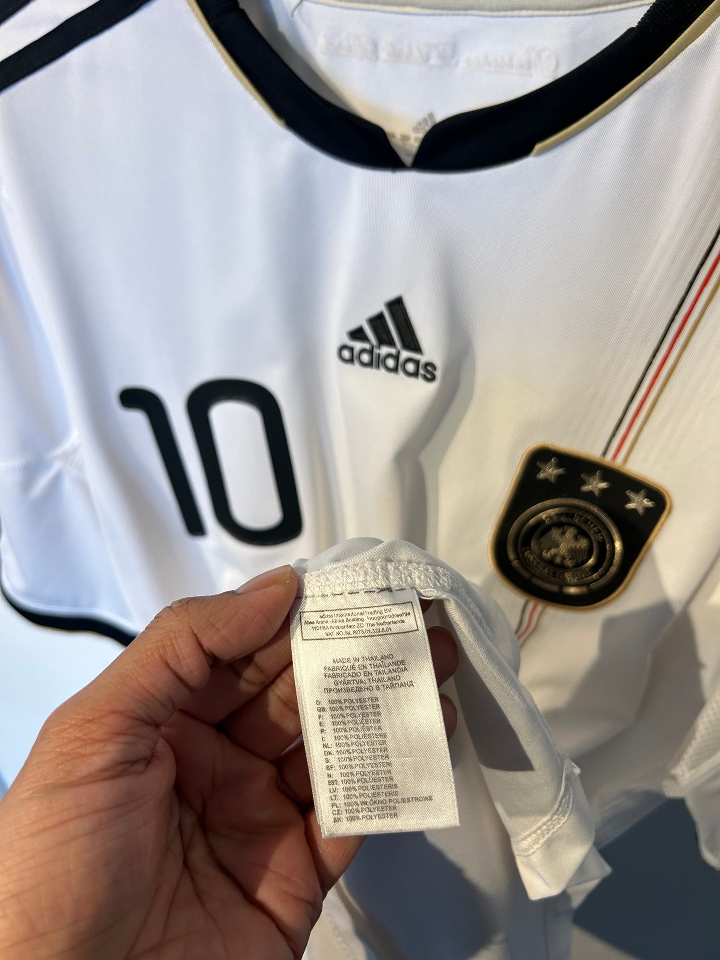 Germany 2010-11 Home Shirt - Podolski #10 - L