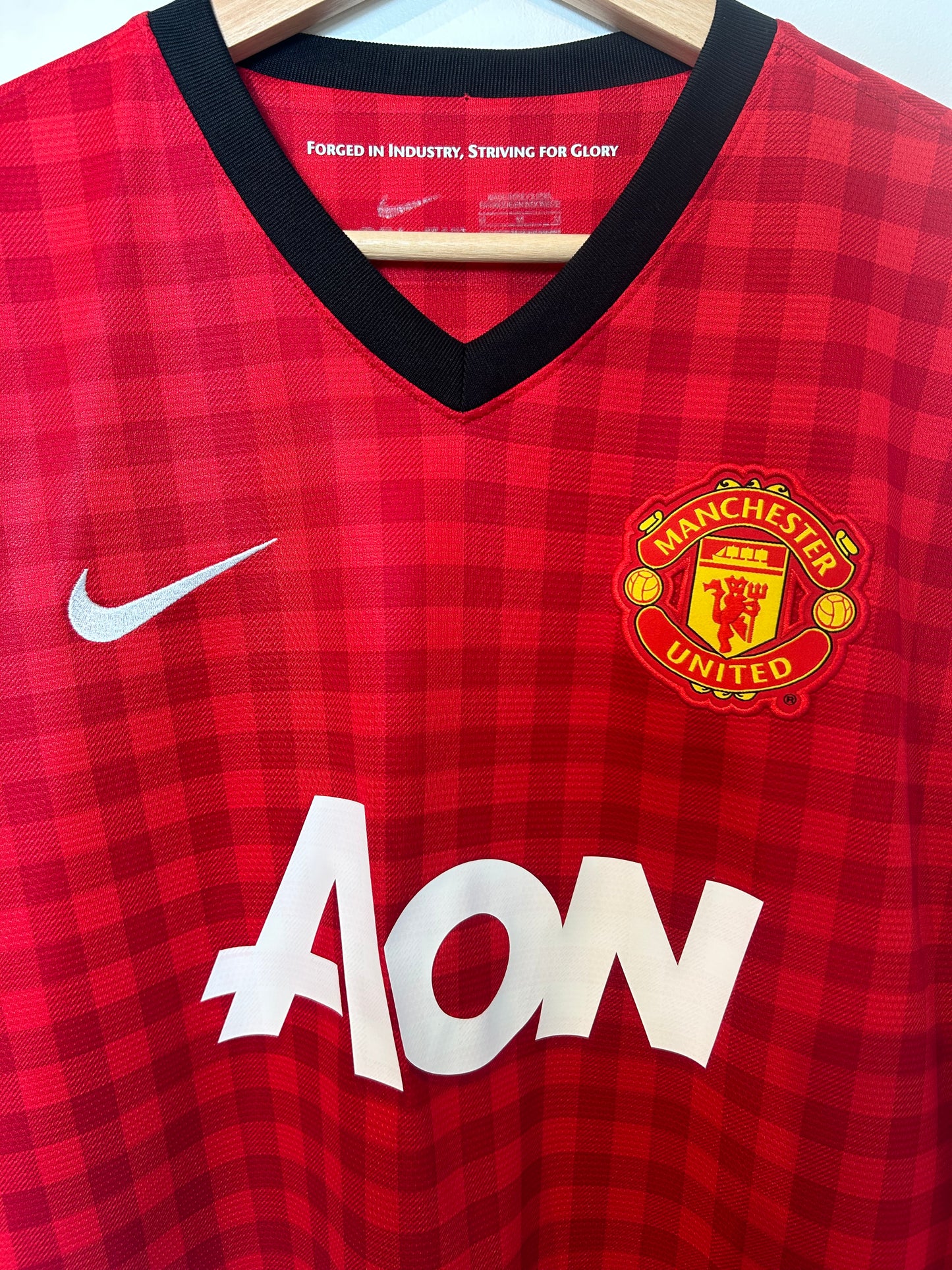 Manchester United 2012-13 Home Shirt L/S - Chicharito #14 - M