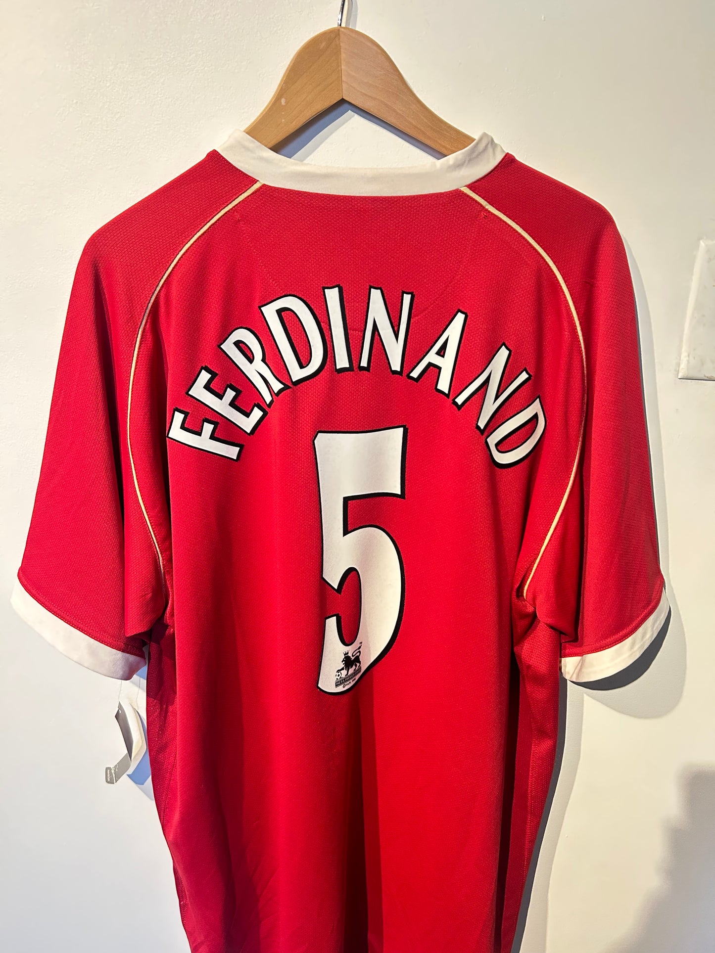 Manchester United 2006-07 Home Shirt - Ferdinand #5 - XXL