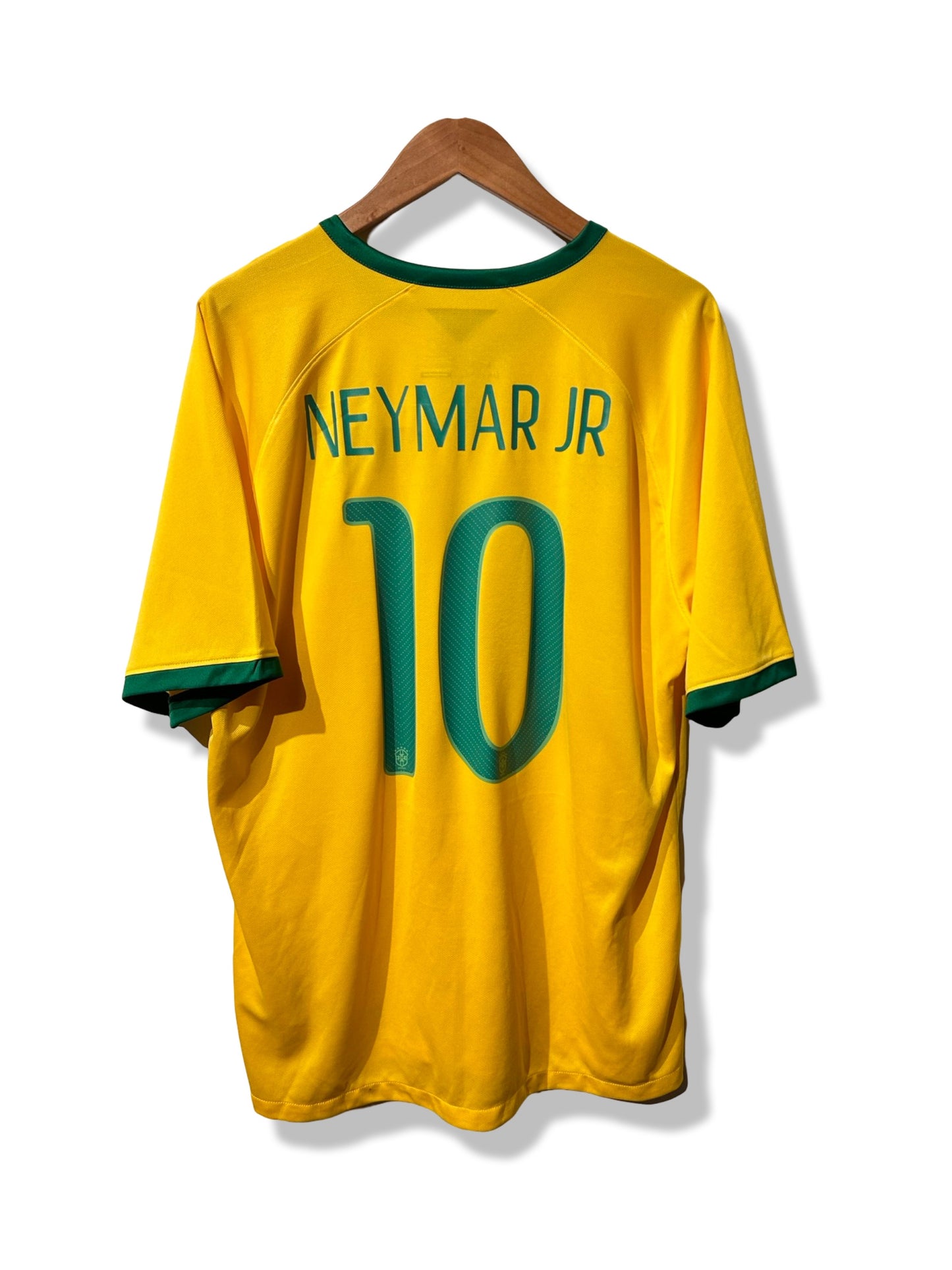Brazil 2014-15 Home Shirt - Neymar Jr. #10 - XL