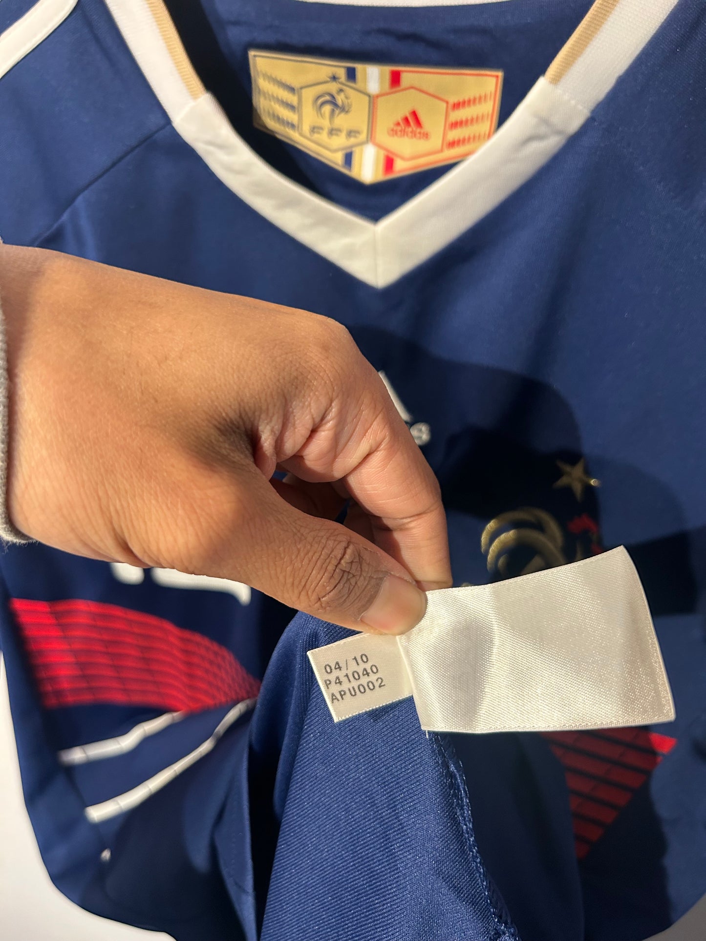 France 2009-10 Home Shirt BNWT - Henry #12 - M