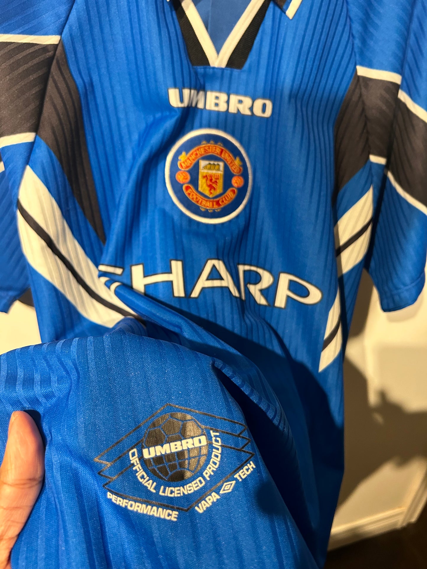 Manchester United 1996-98 Third Shirt - Beckham #10 - L