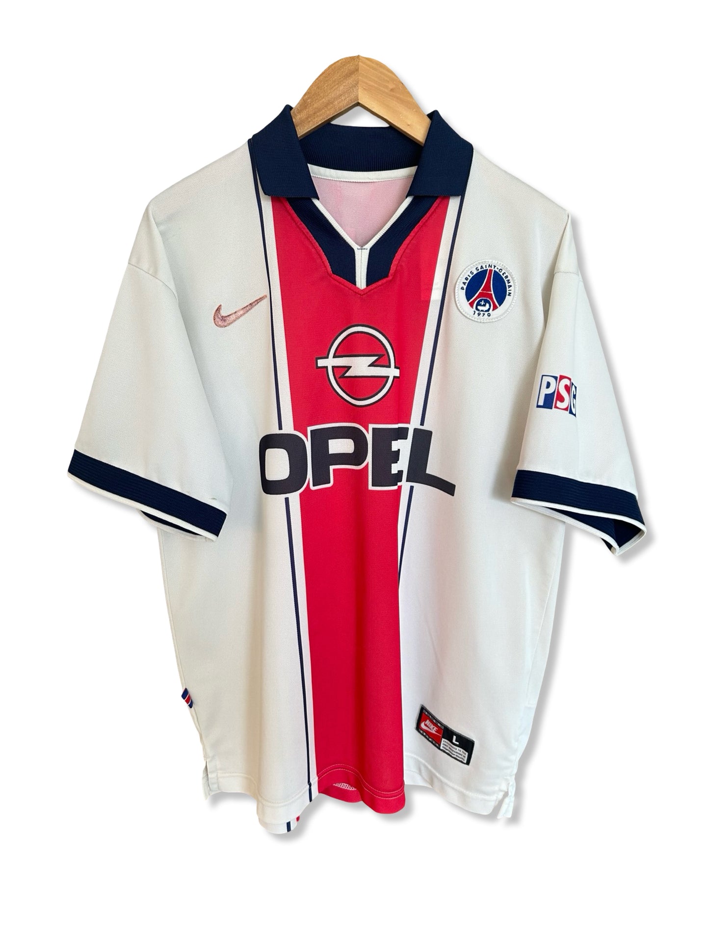 PSG 1997-98 Away Shirt - Rai #10 - L
