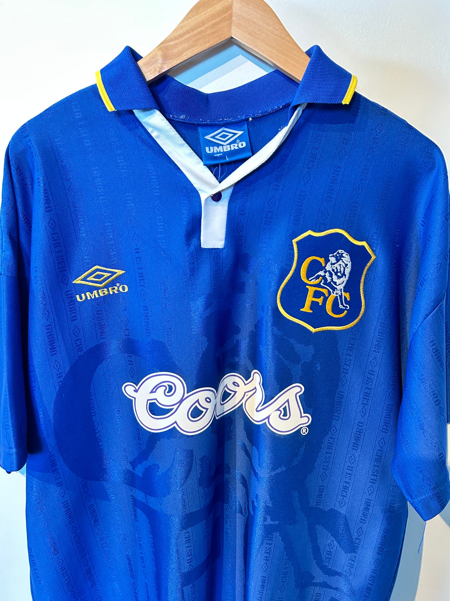 Chelsea 1995-97 Home Shirt - Gullit #4 - L