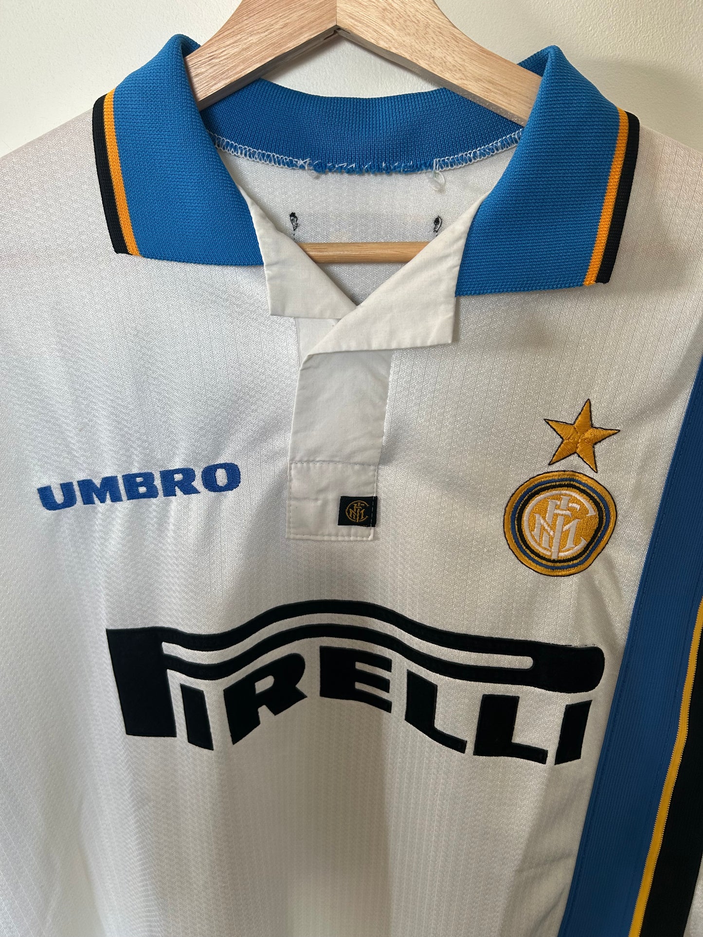 Inter Milan 1997-98 Away Shirt - Ronaldo #10 - L