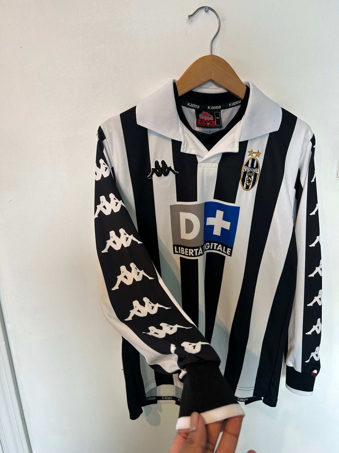 Juventus 1999-00 Home Shirt L/S - Zidane #21 - S